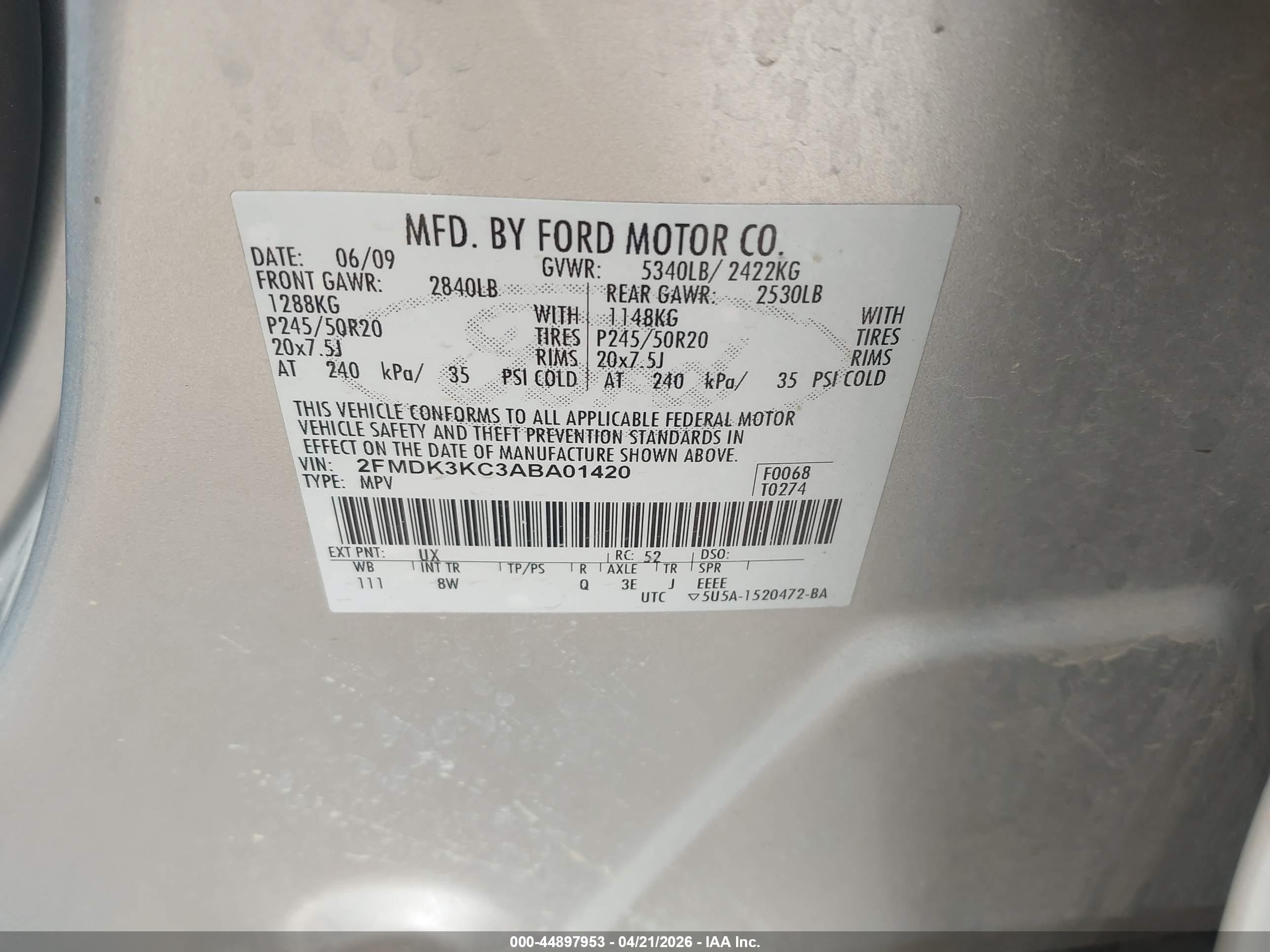 FORD EDGE image 9