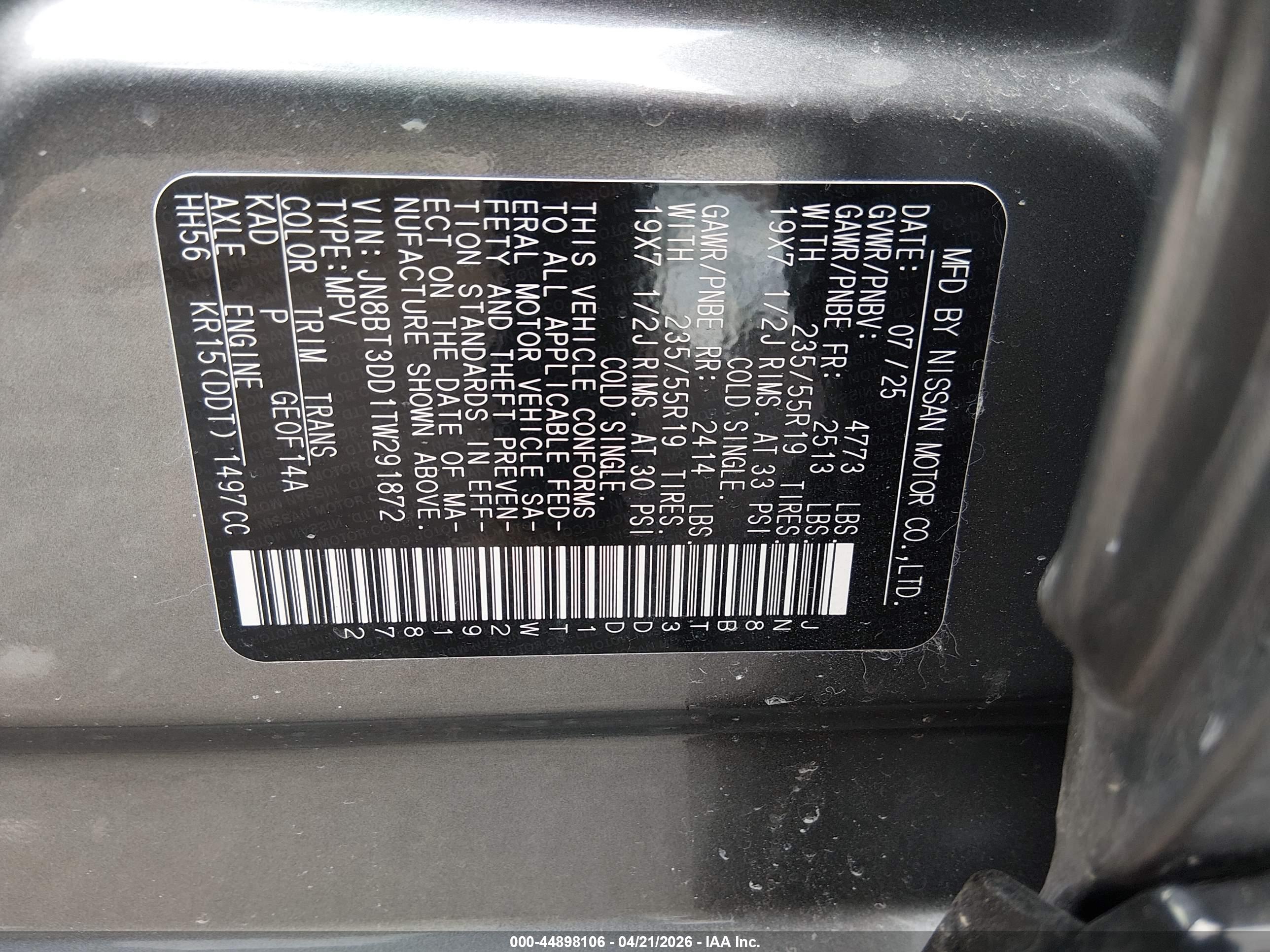 NISSAN ROGUE image 9
