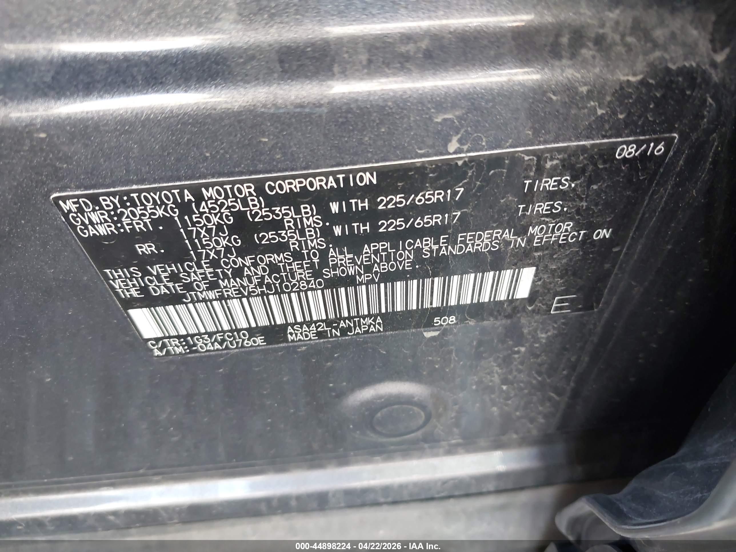 TOYOTA RAV4 image 9