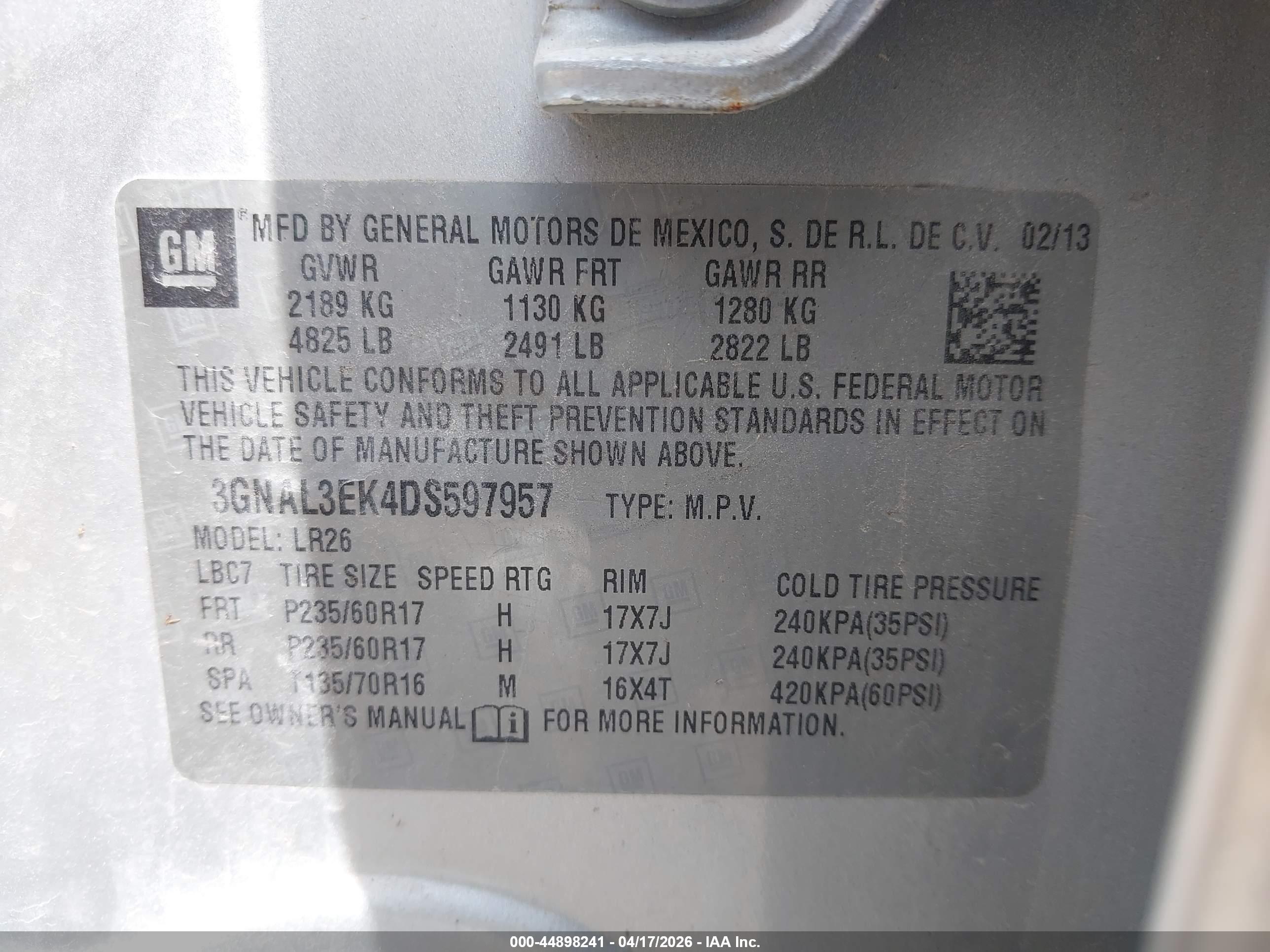 CHEVROLET CAPTIVA image 9