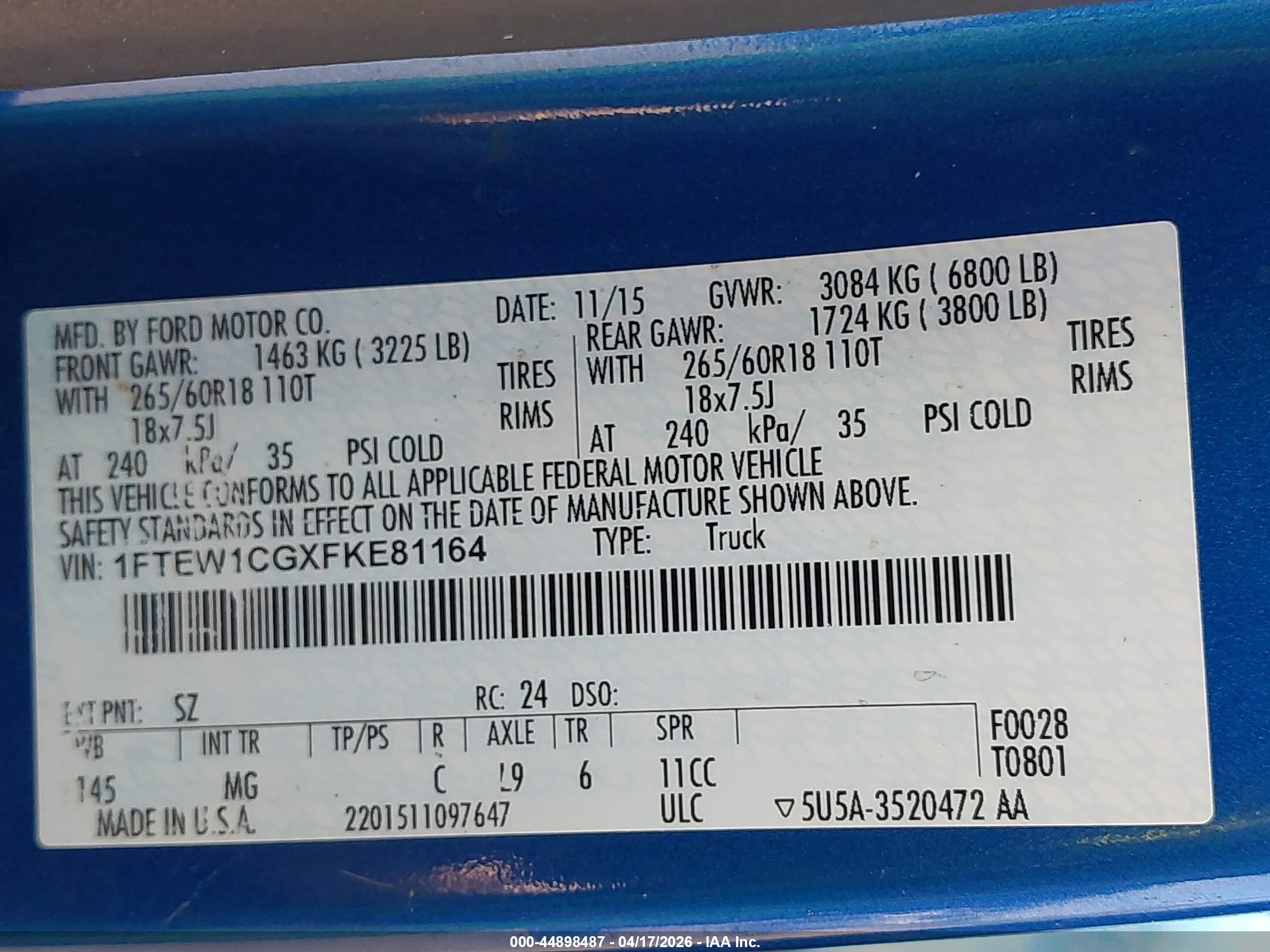 FORD F-150 image 9