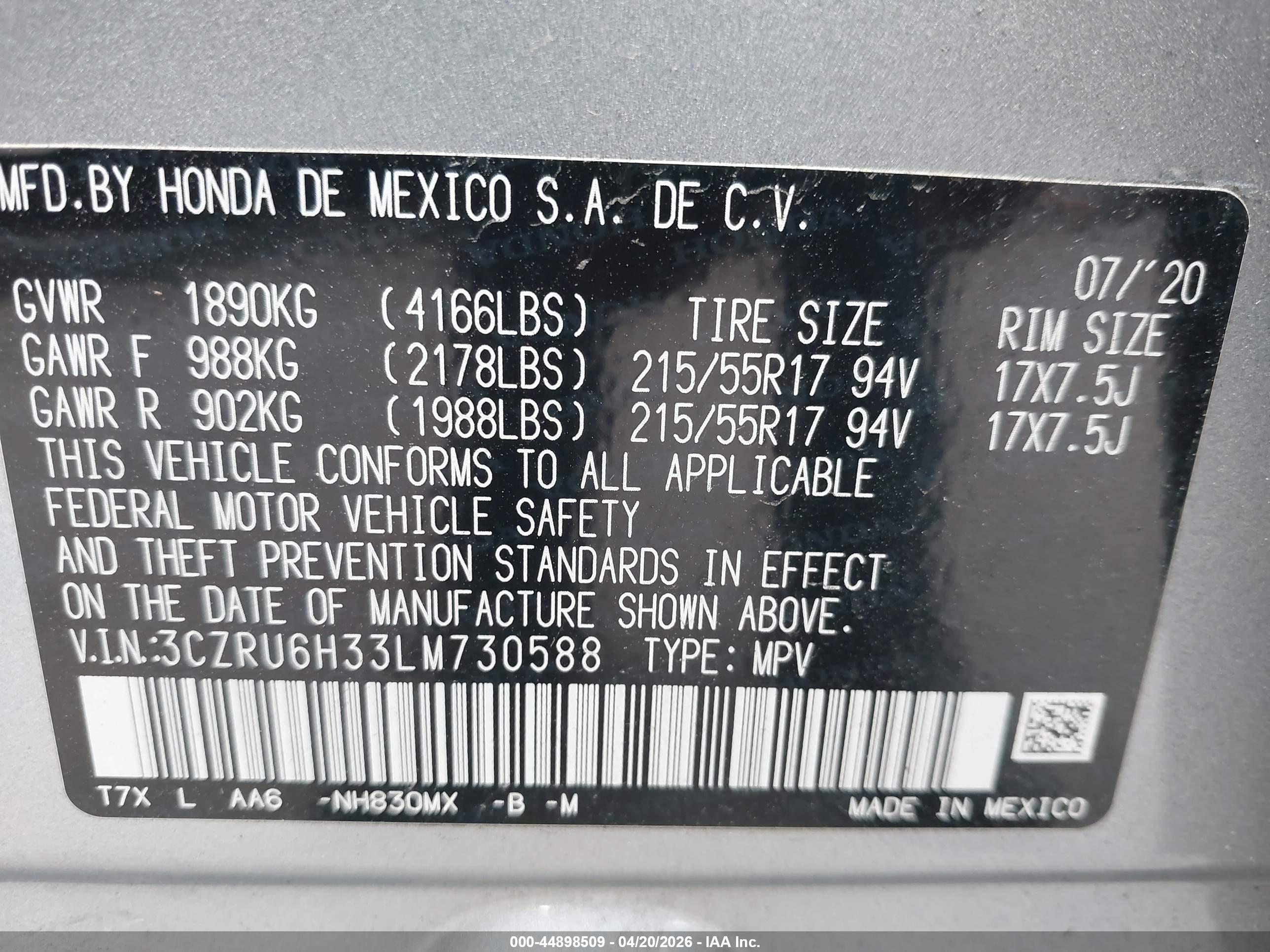 HONDA HR-V image 9