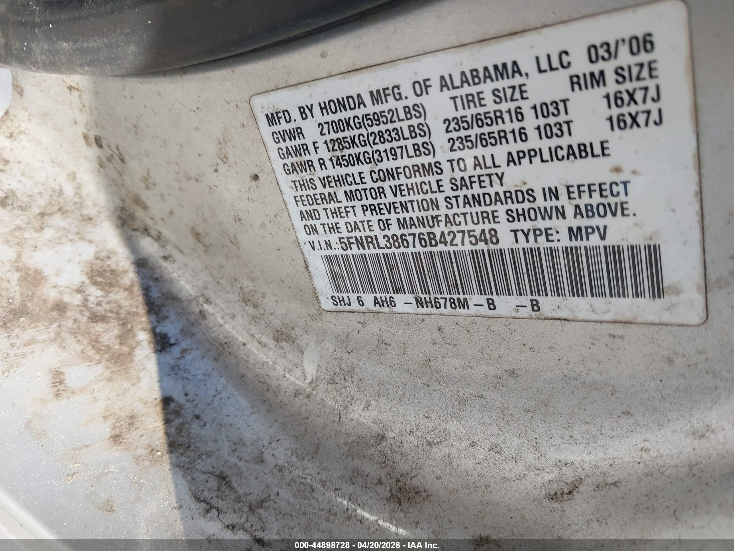 HONDA ODYSSEY image 9
