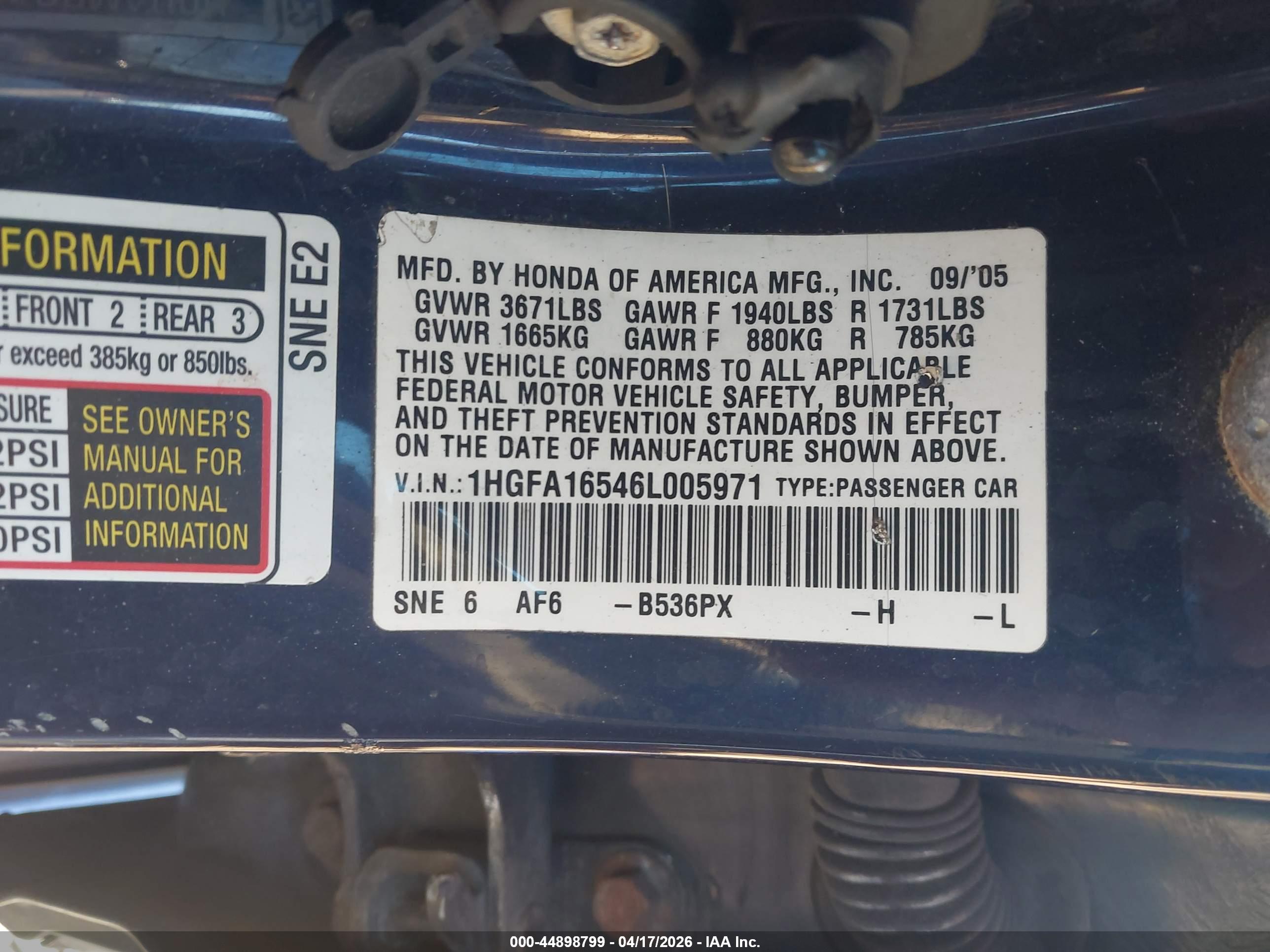 HONDA CIVIC image 9