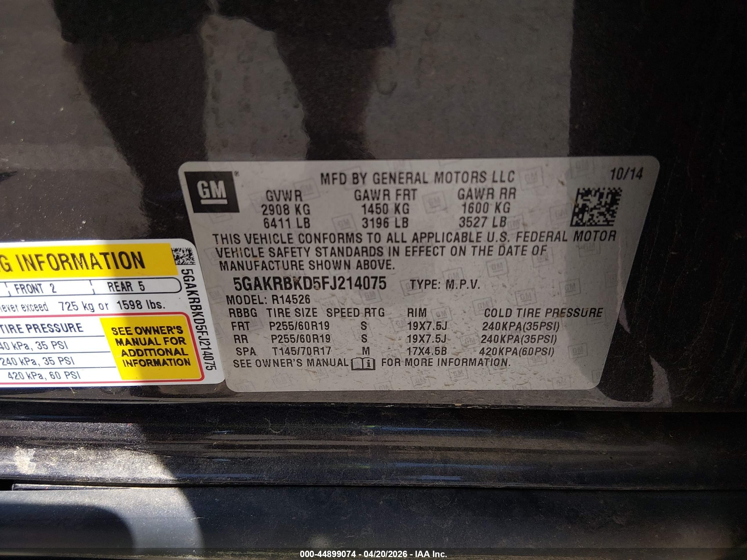 BUICK ENCLAVE image 9