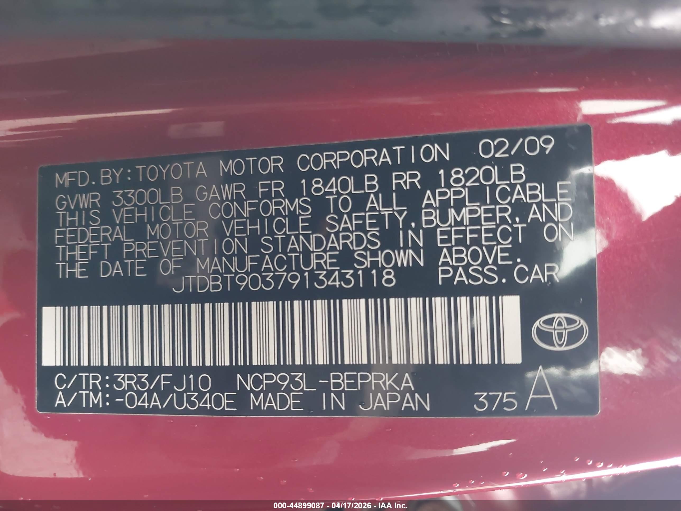 TOYOTA YARIS image 9
