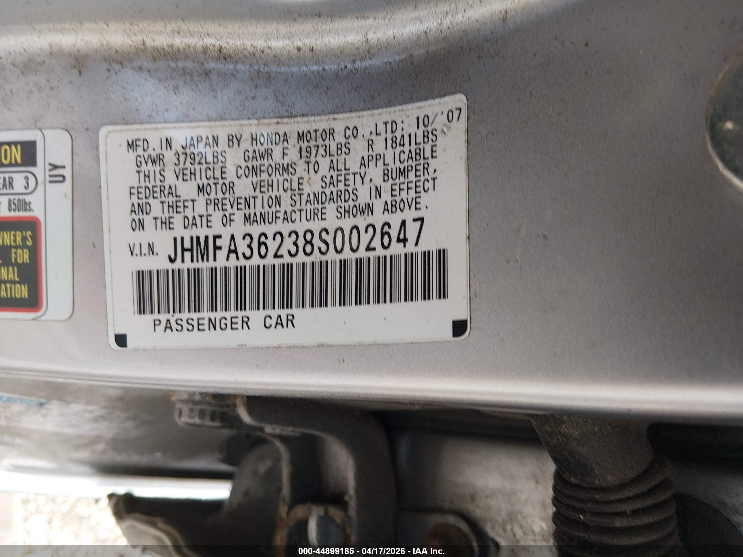 HONDA CIVIC image 9