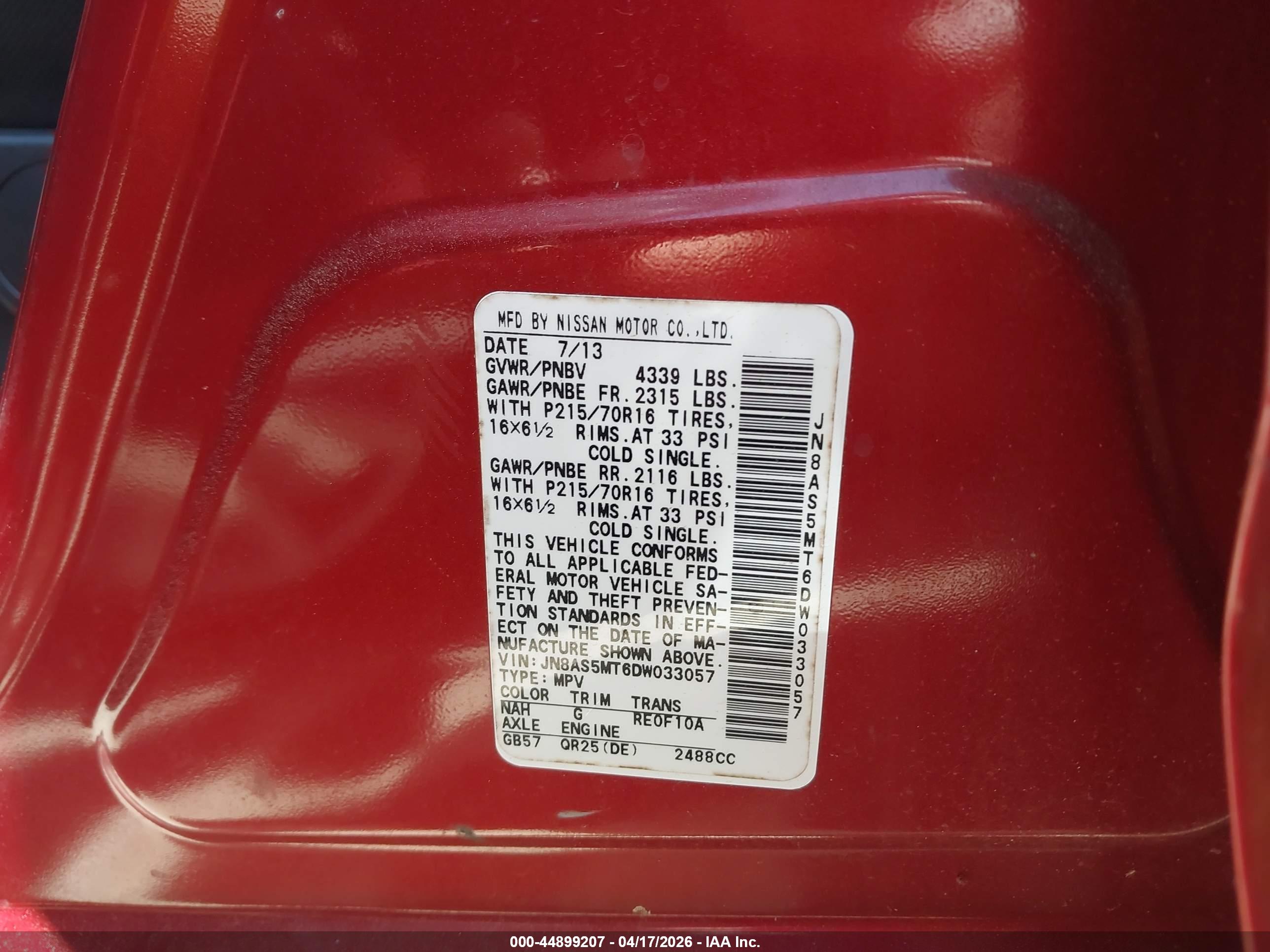 NISSAN ROGUE image 9
