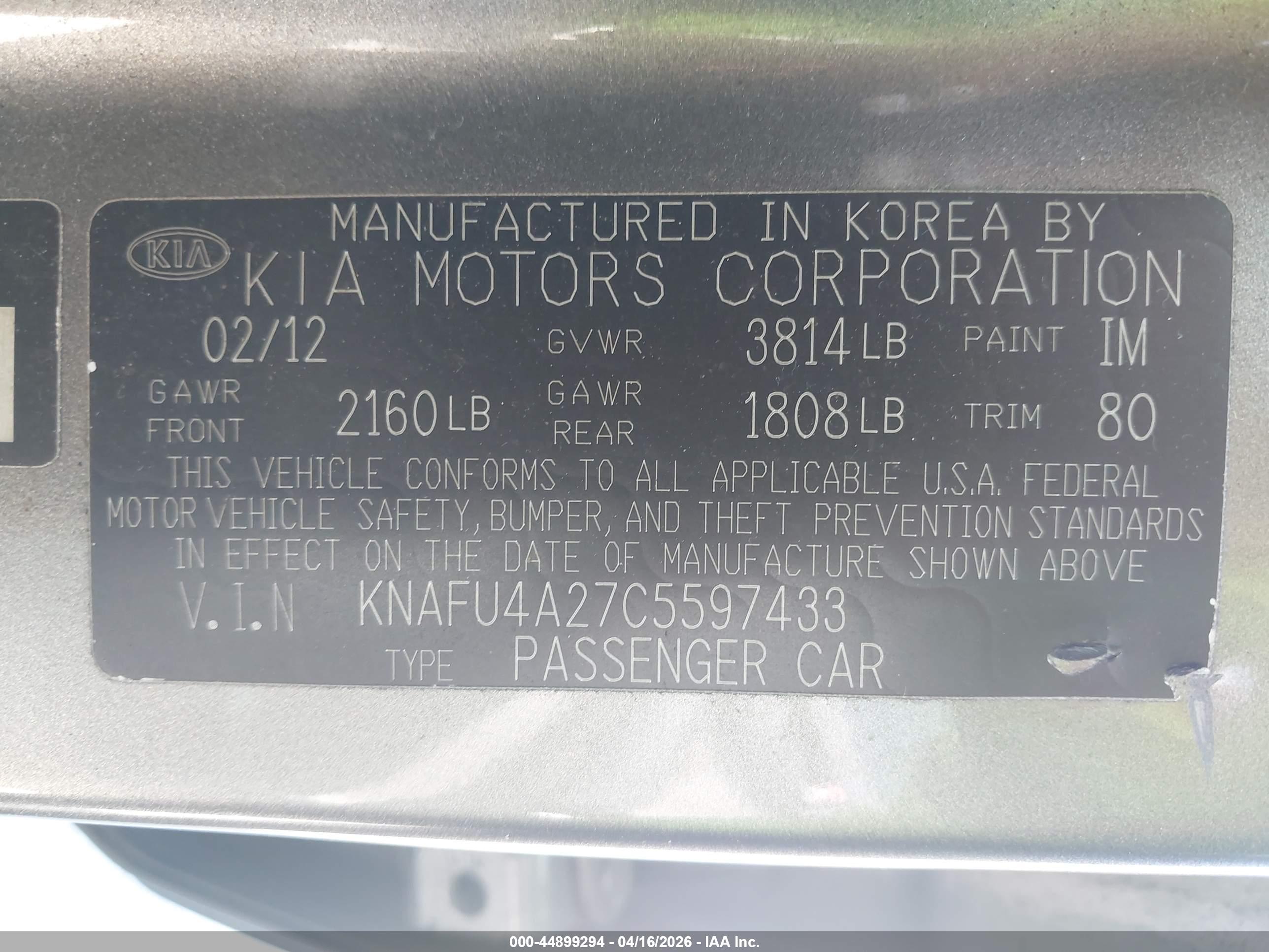 KIA FORTE image 9