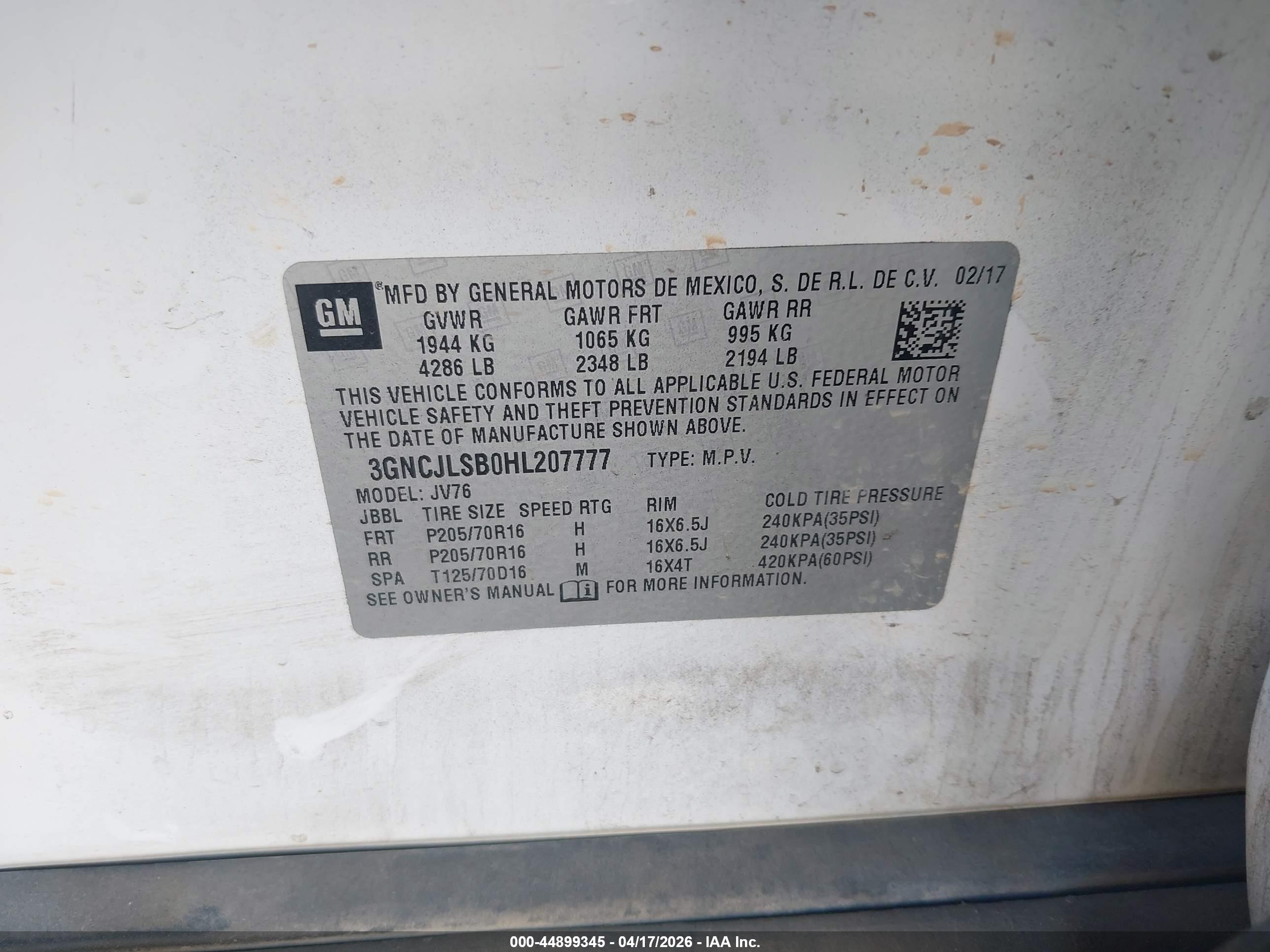 CHEVROLET TRAX image 9
