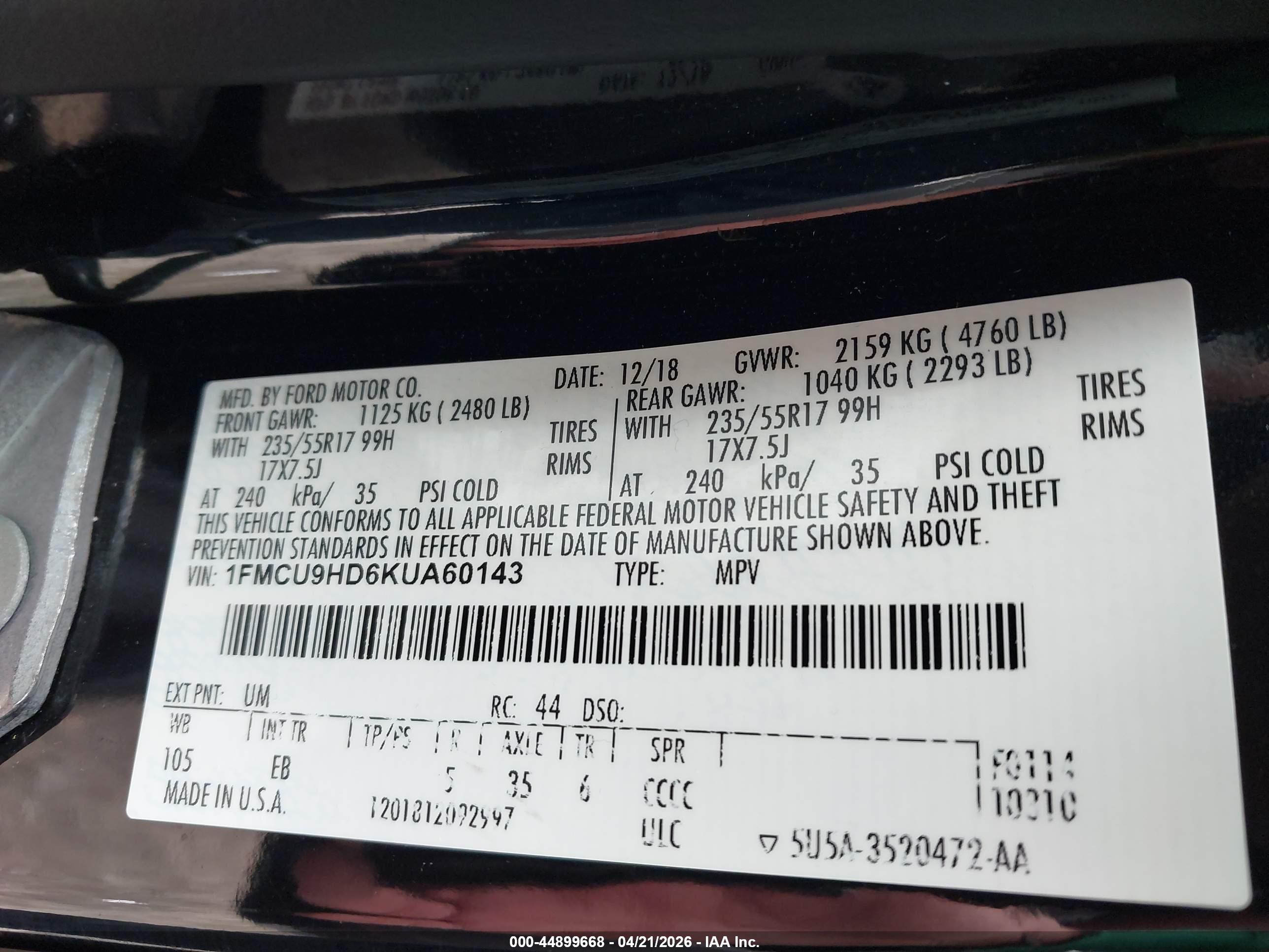 FORD ESCAPE image 9