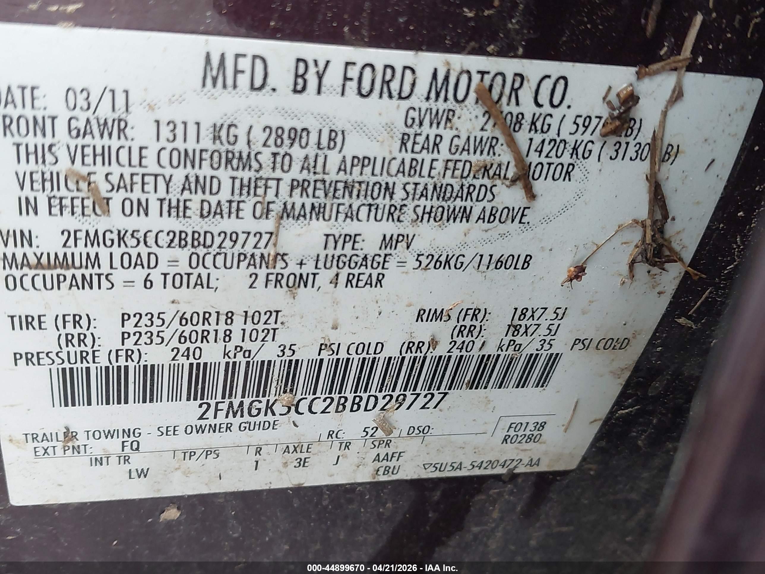 FORD FLEX image 9