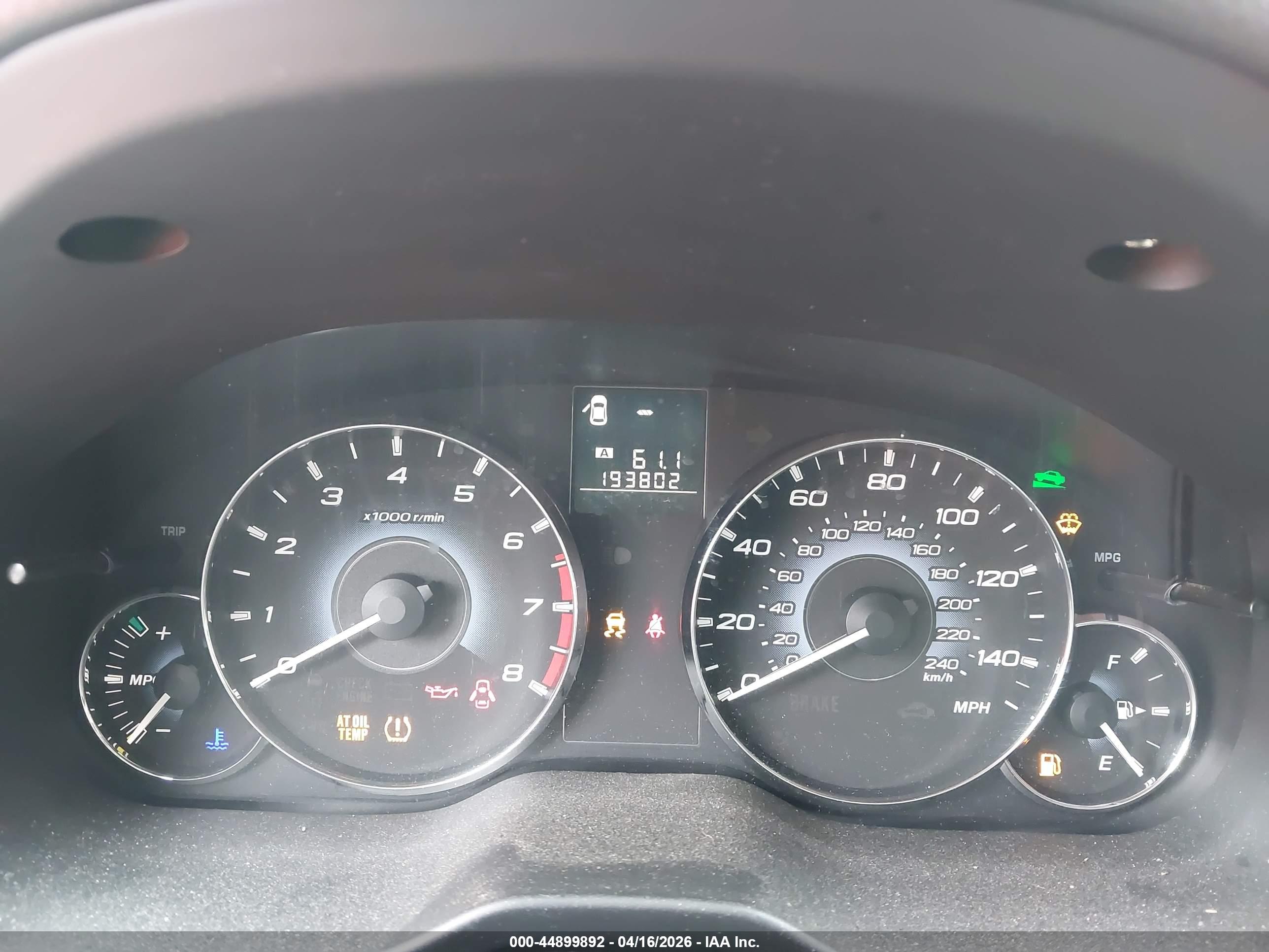 SUBARU OUTBACK image 7