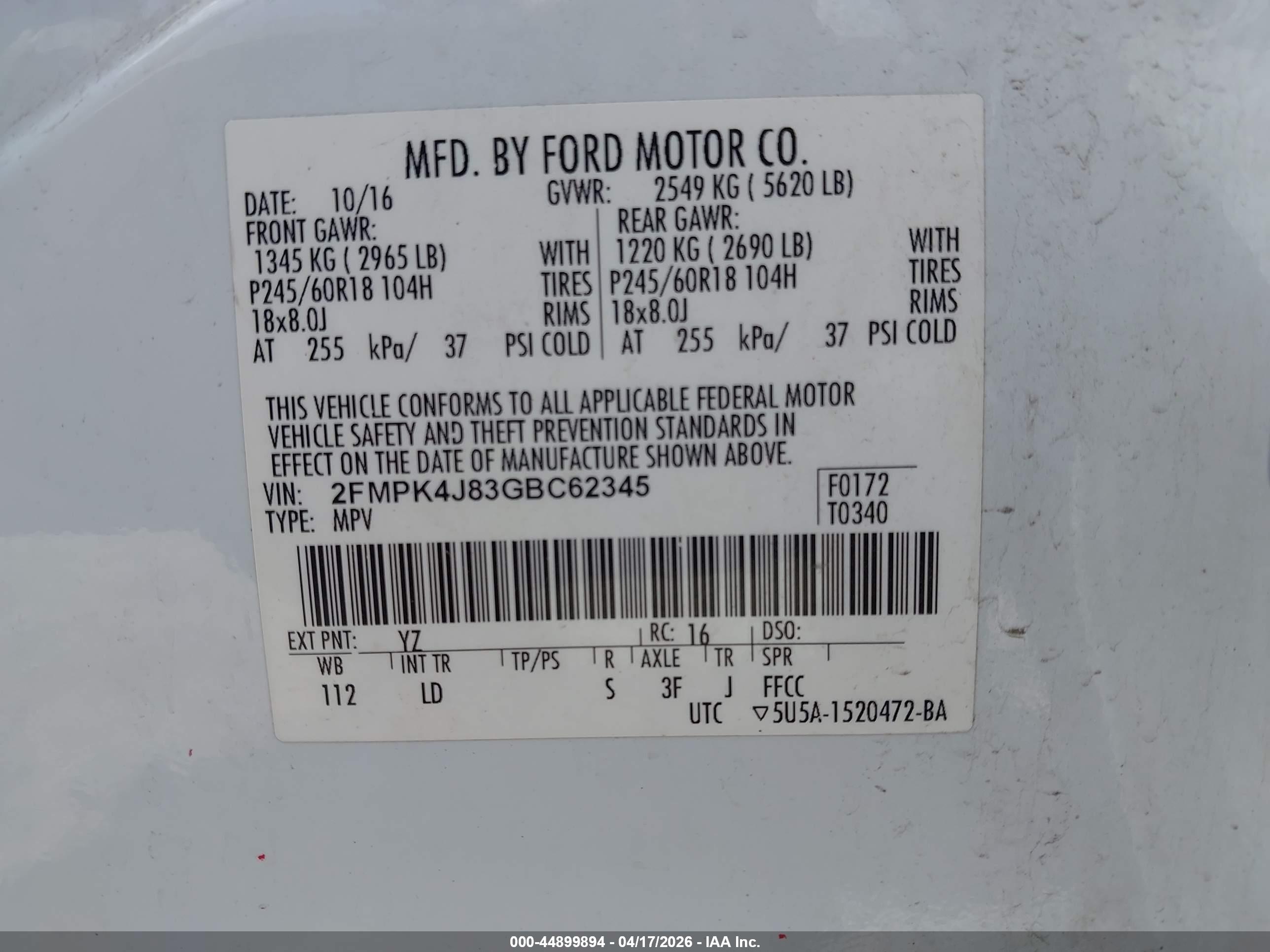FORD EDGE image 9