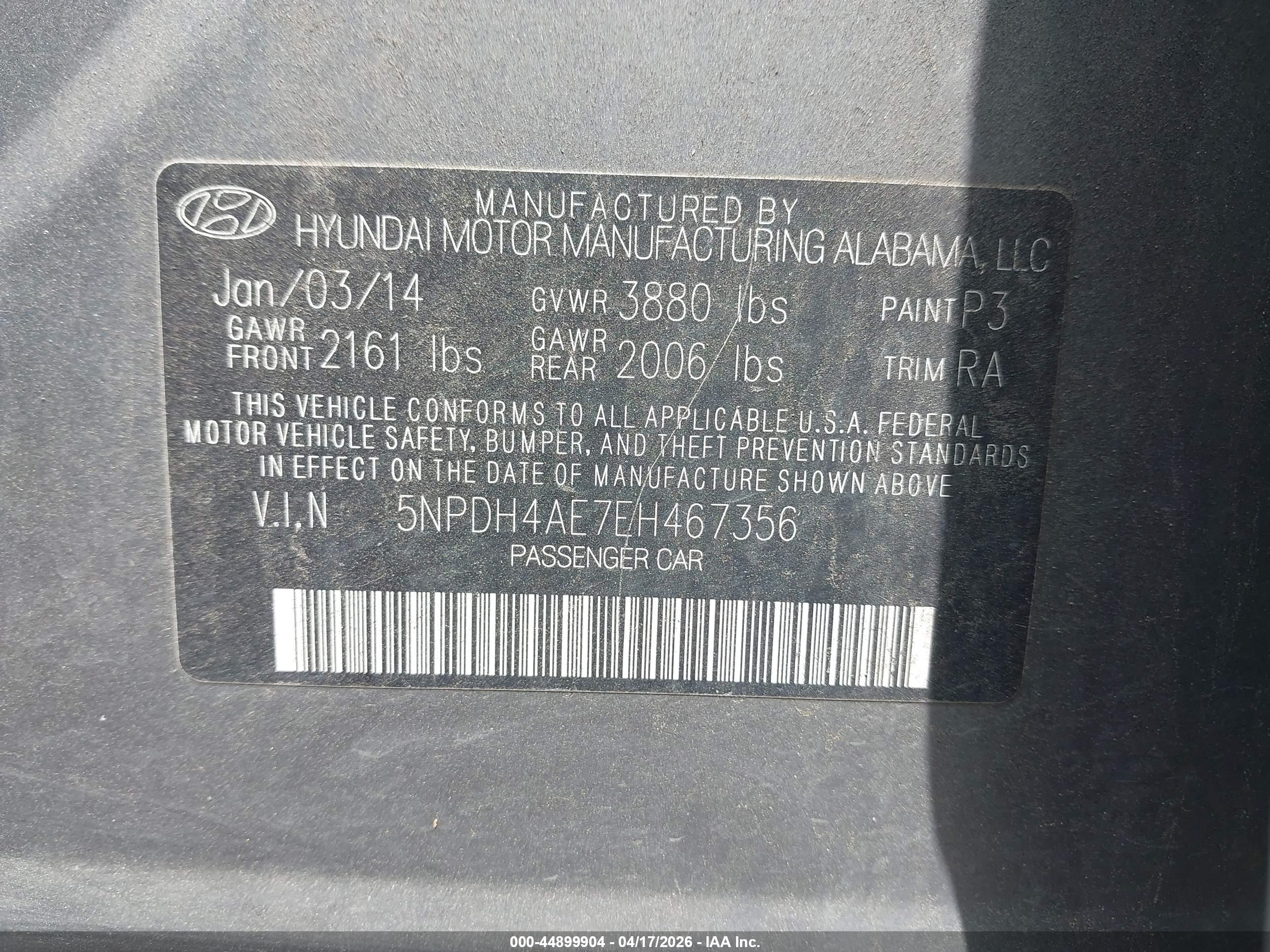 HYUNDAI ELANTRA image 9