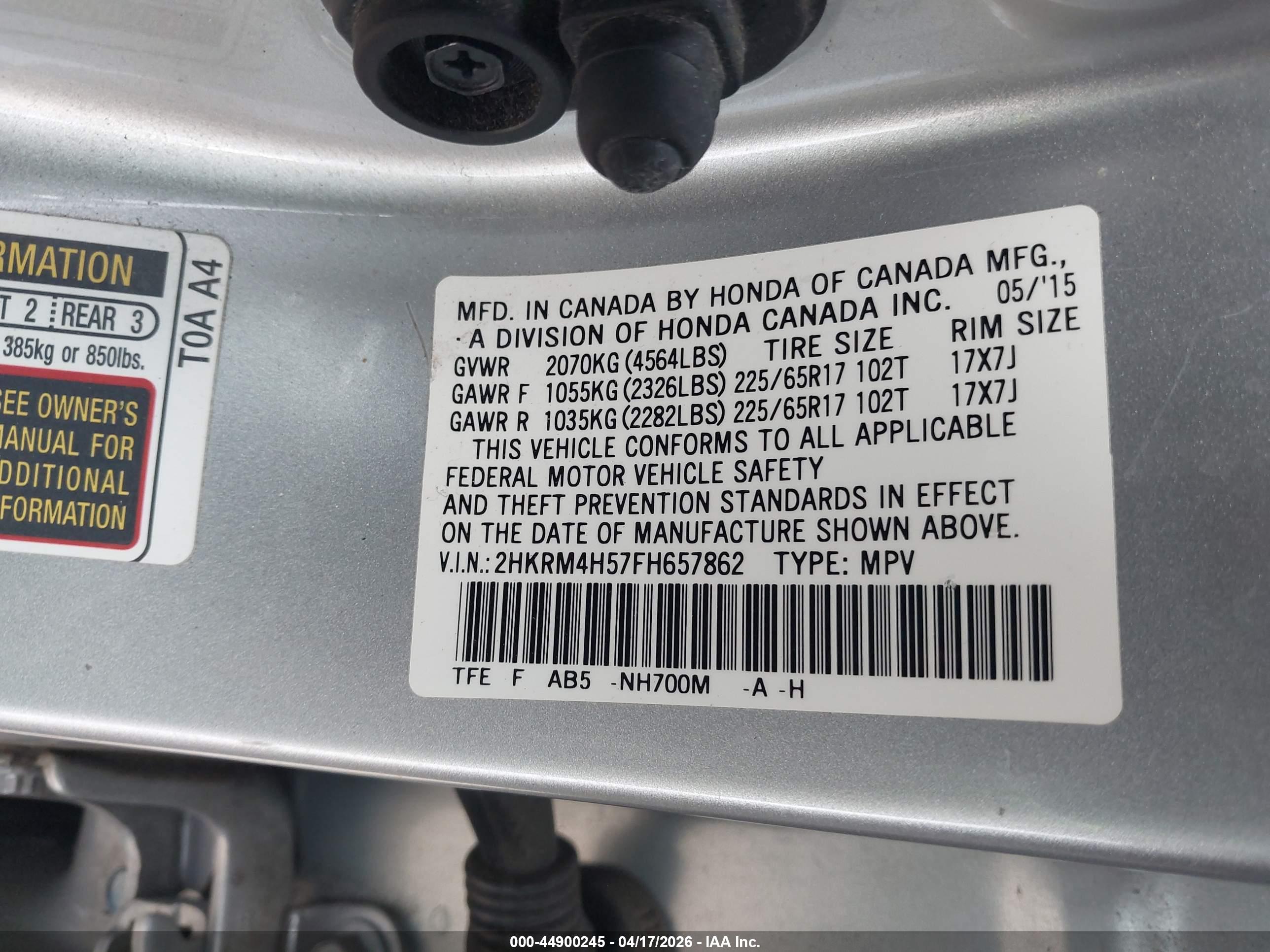 HONDA CR-V image 9