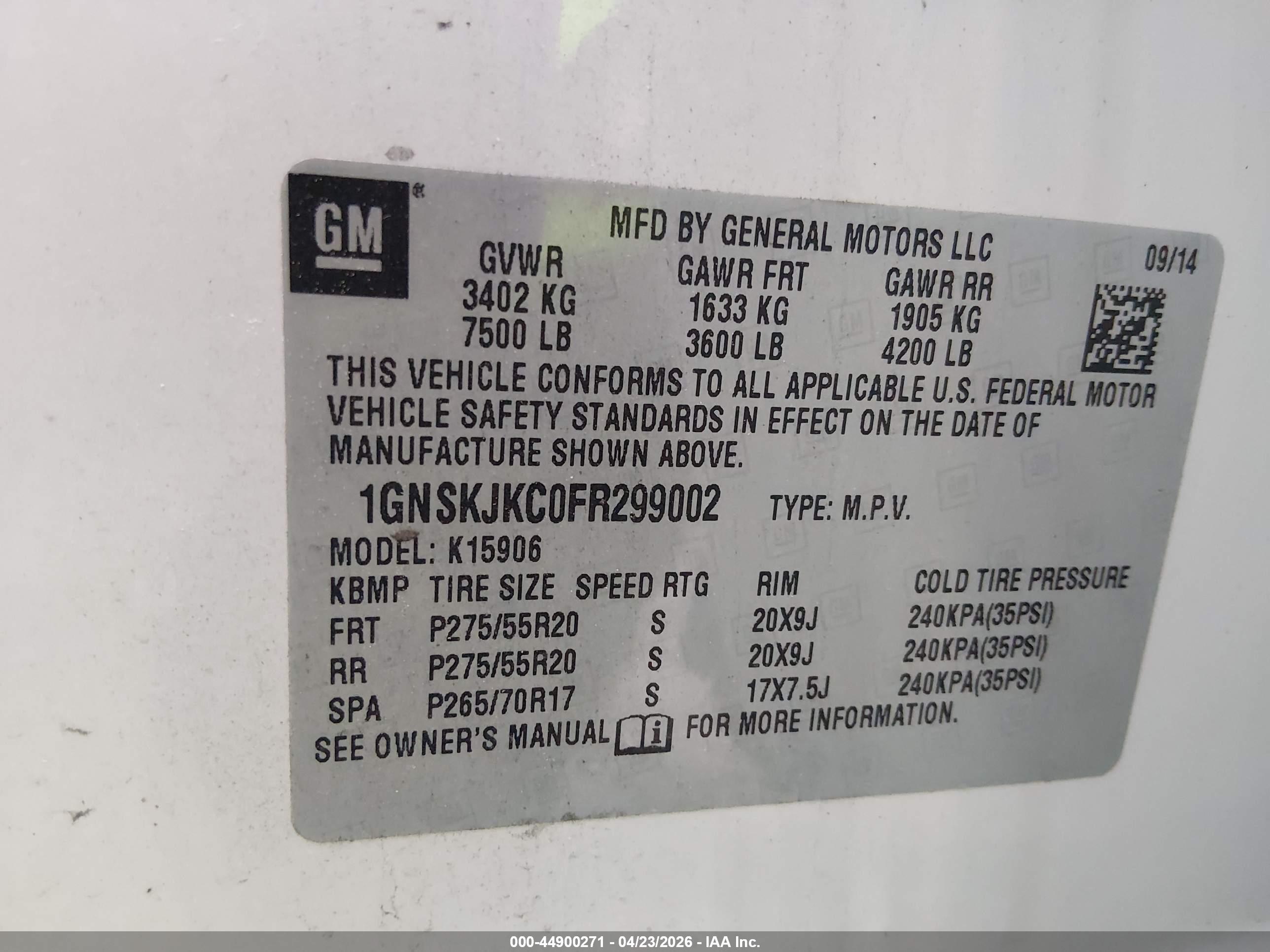 CHEVROLET SUBURBAN image 9