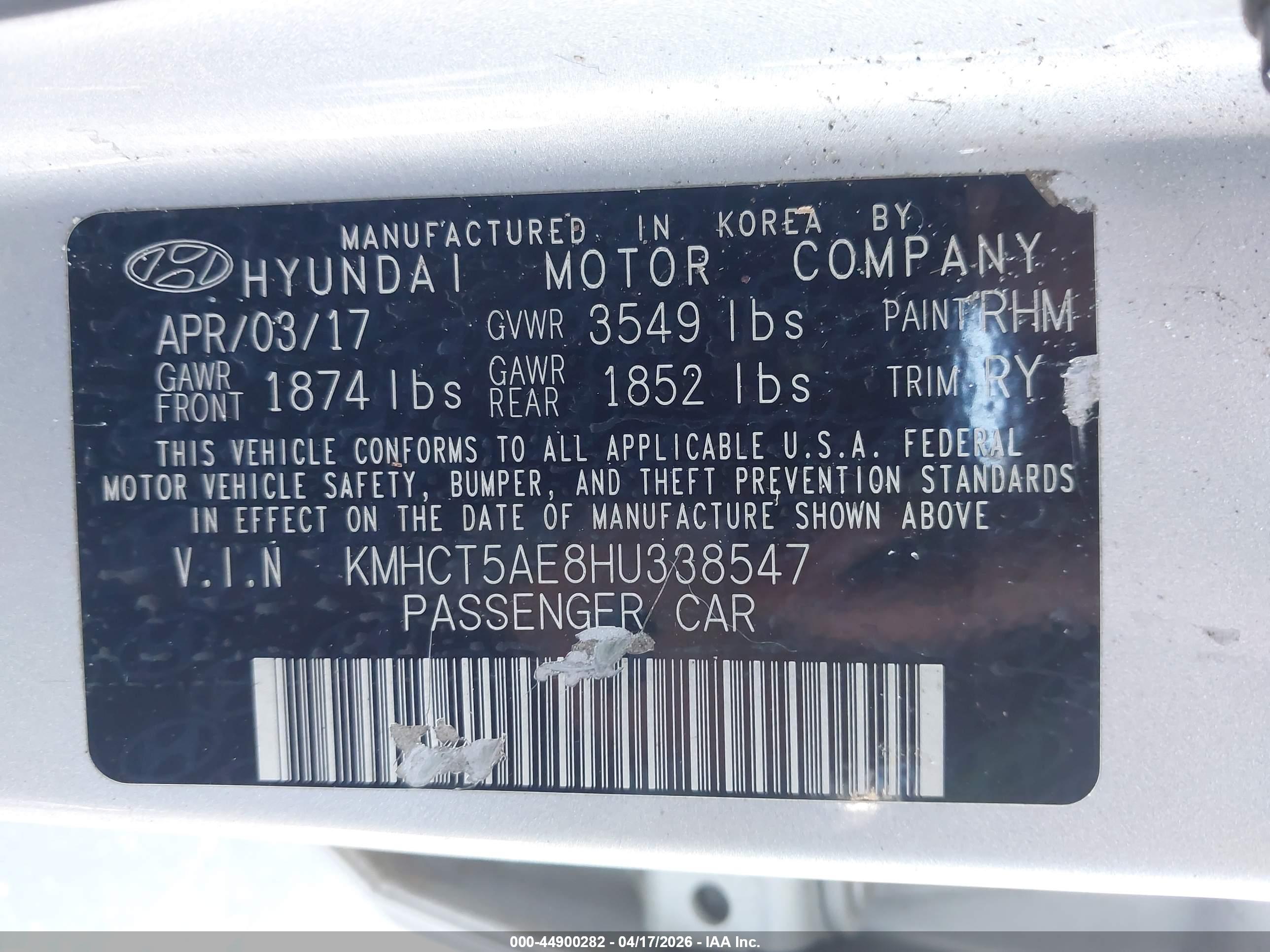 HYUNDAI ACCENT image 9