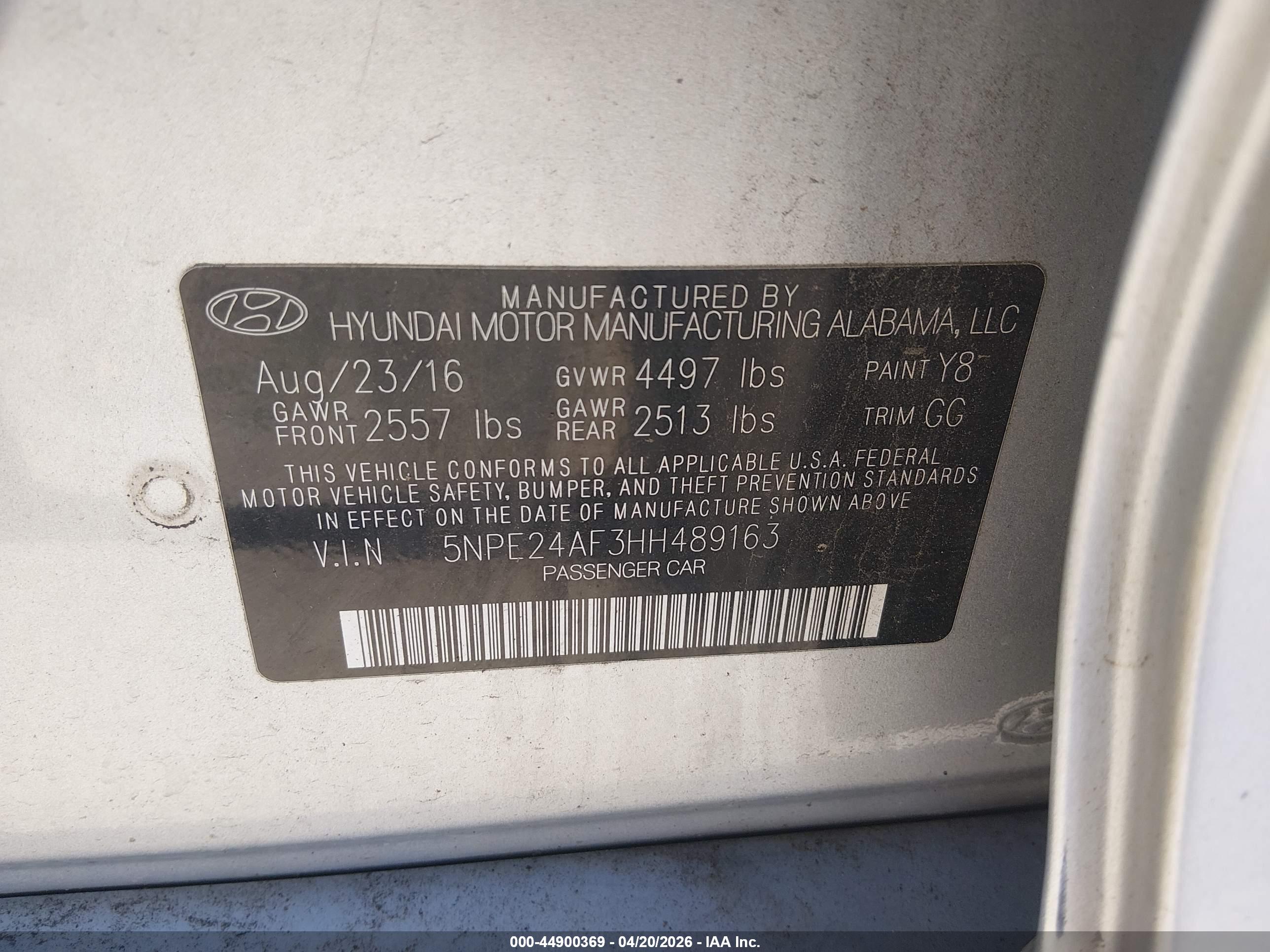 HYUNDAI SONATA image 9