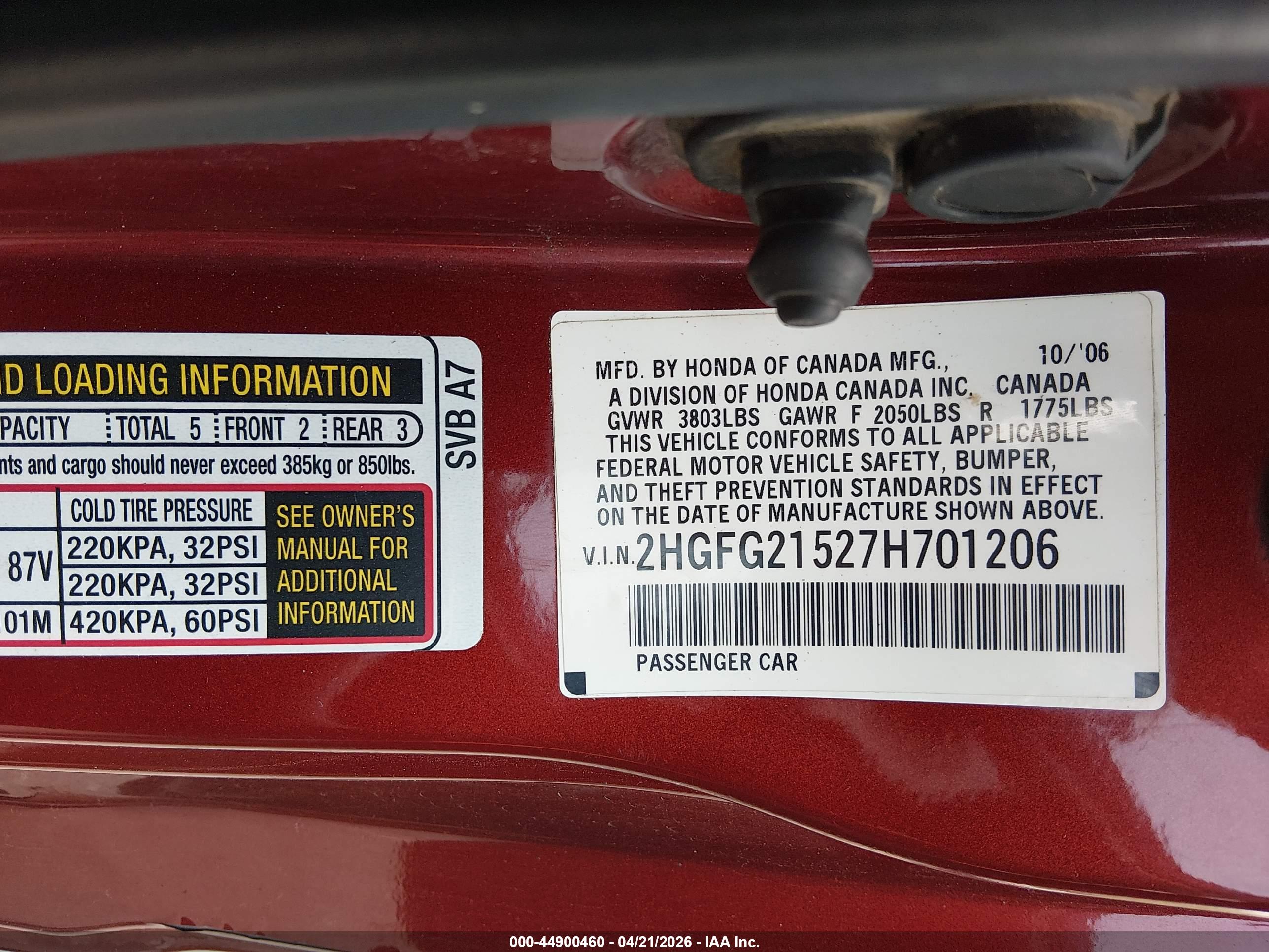 HONDA CIVIC image 9