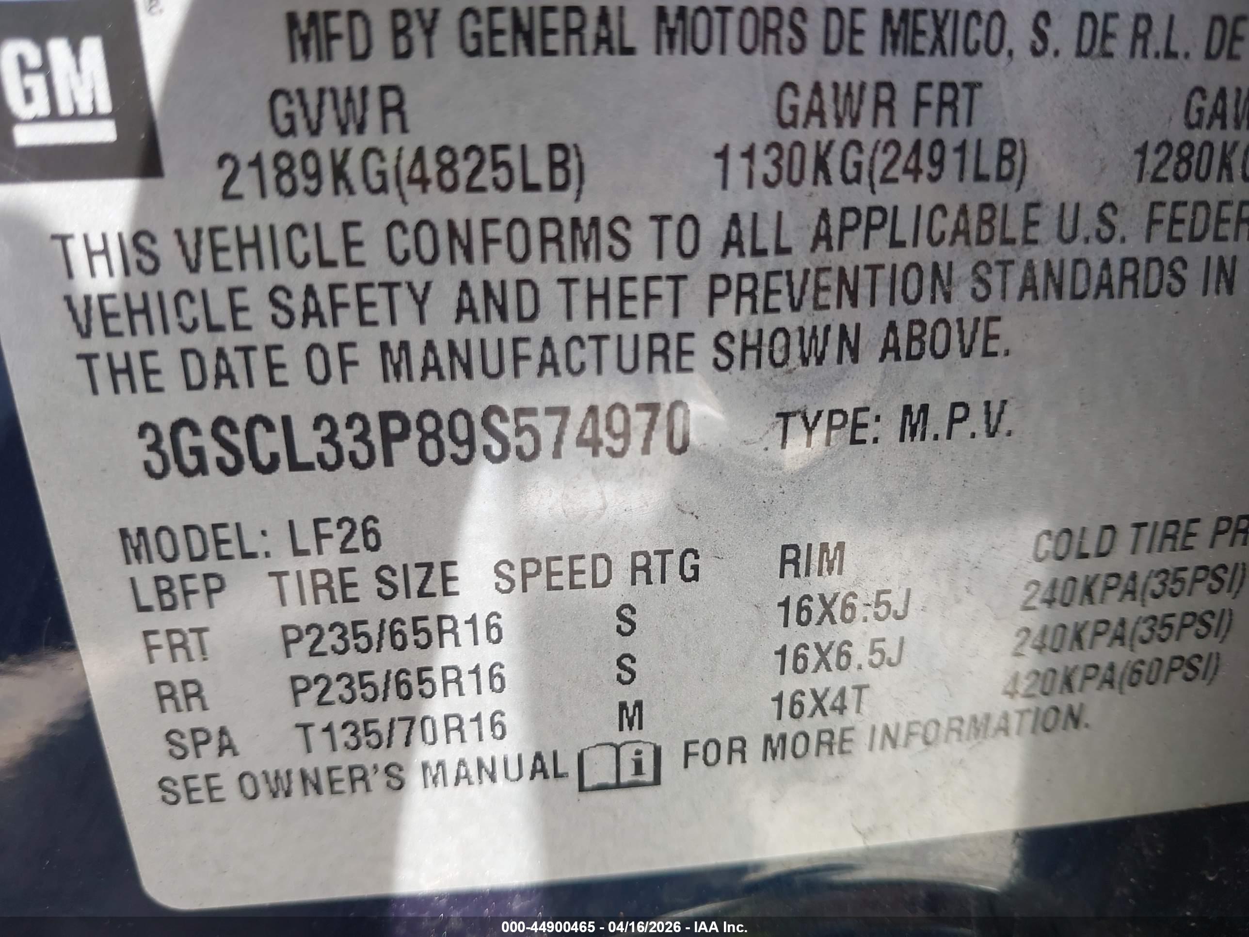 SATURN VUE image 9