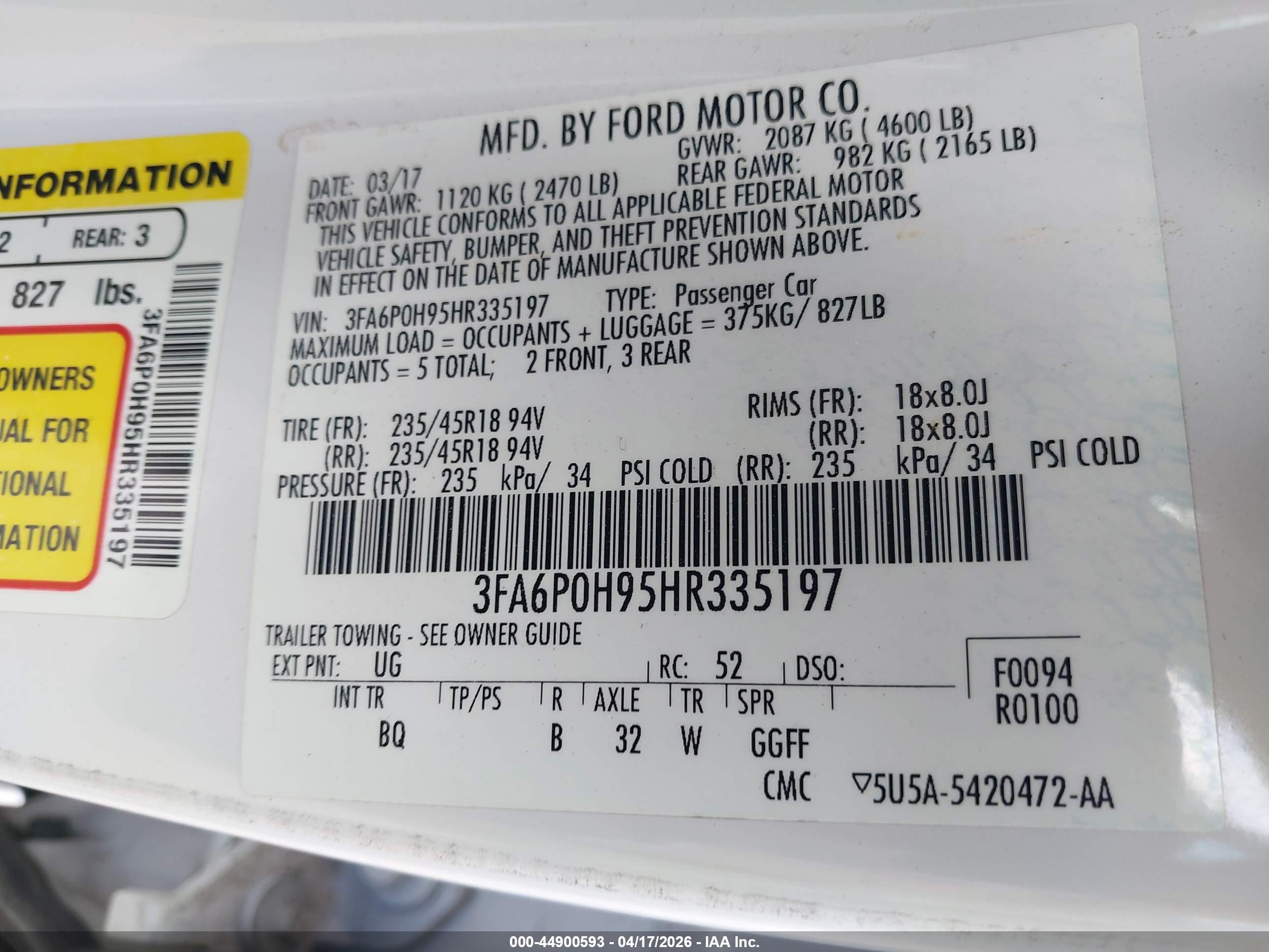 FORD FUSION image 9