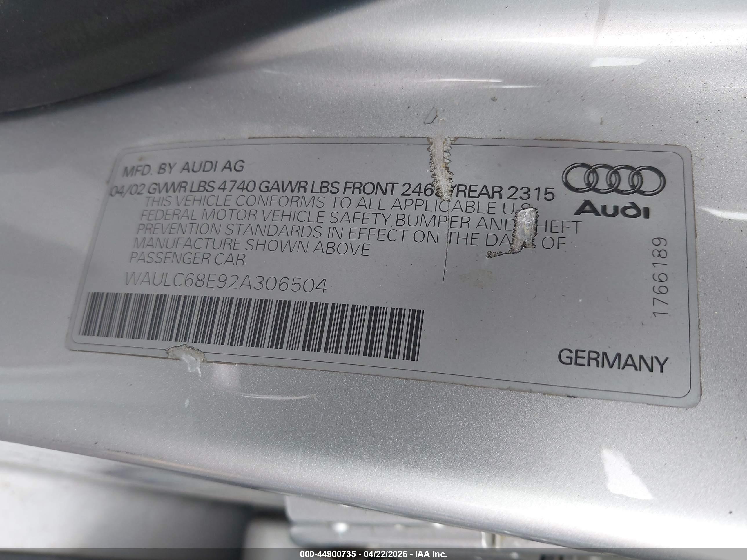 AUDI A4 image 9