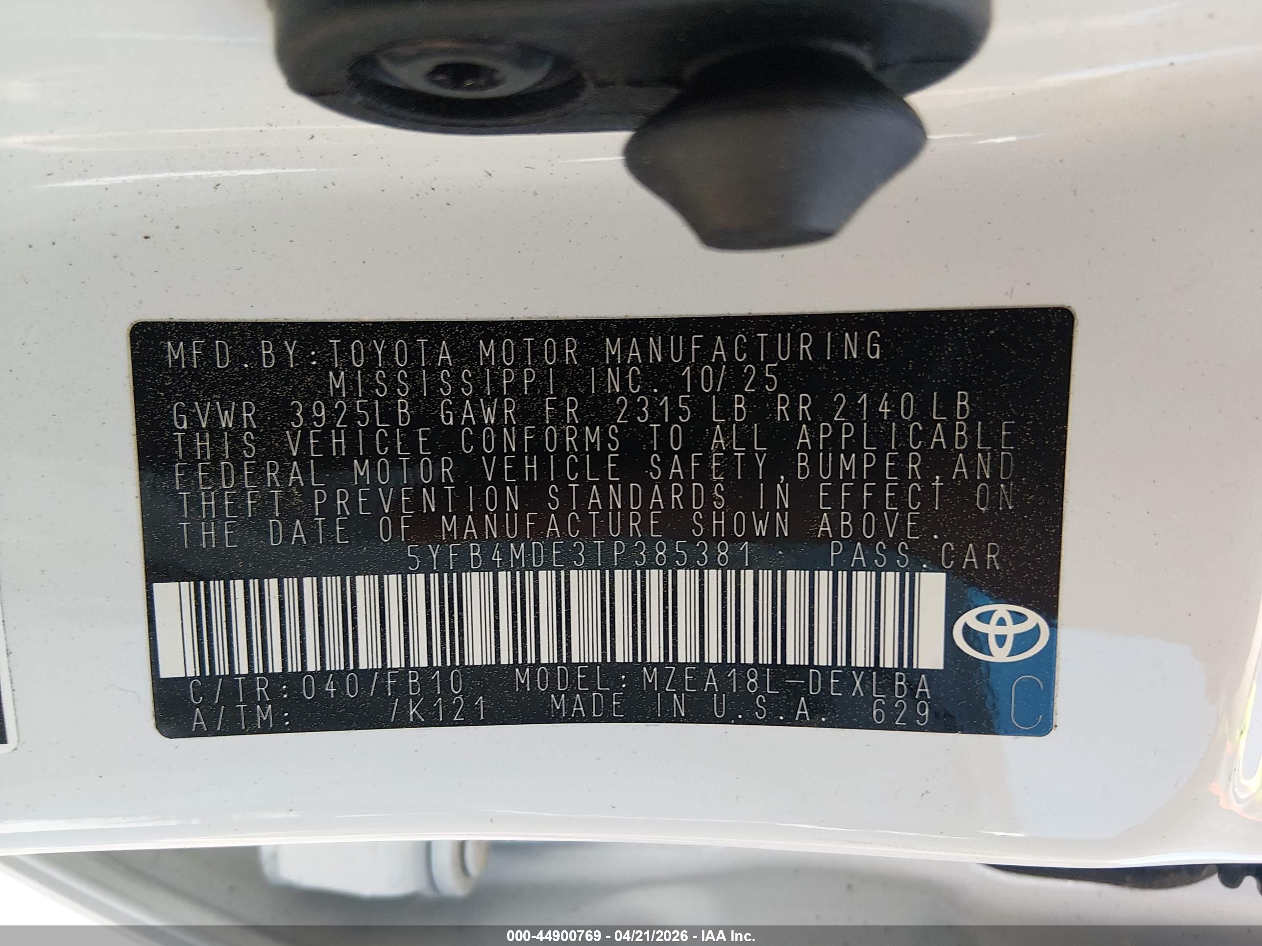 TOYOTA COROLLA image 9