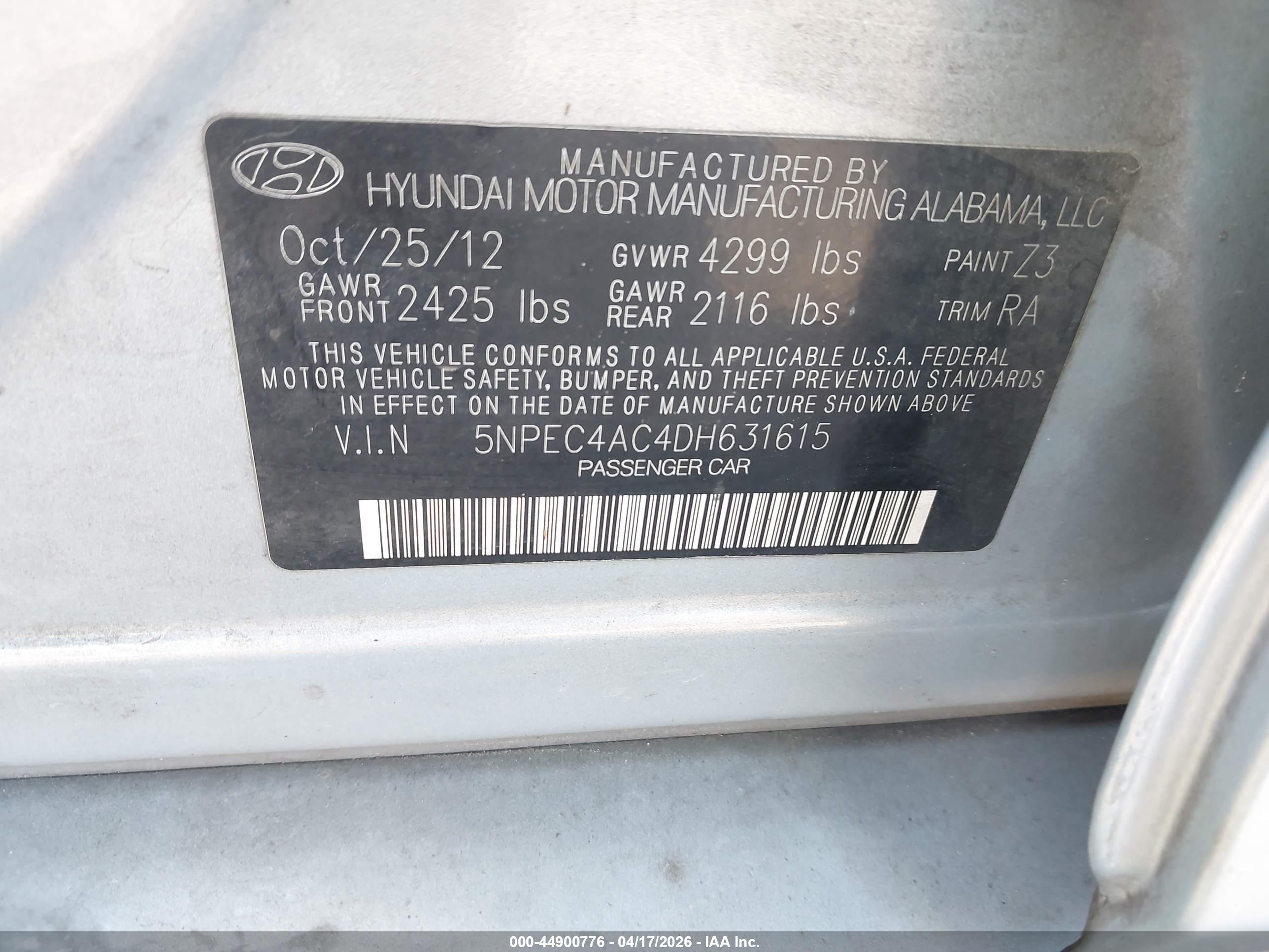 HYUNDAI SONATA image 9