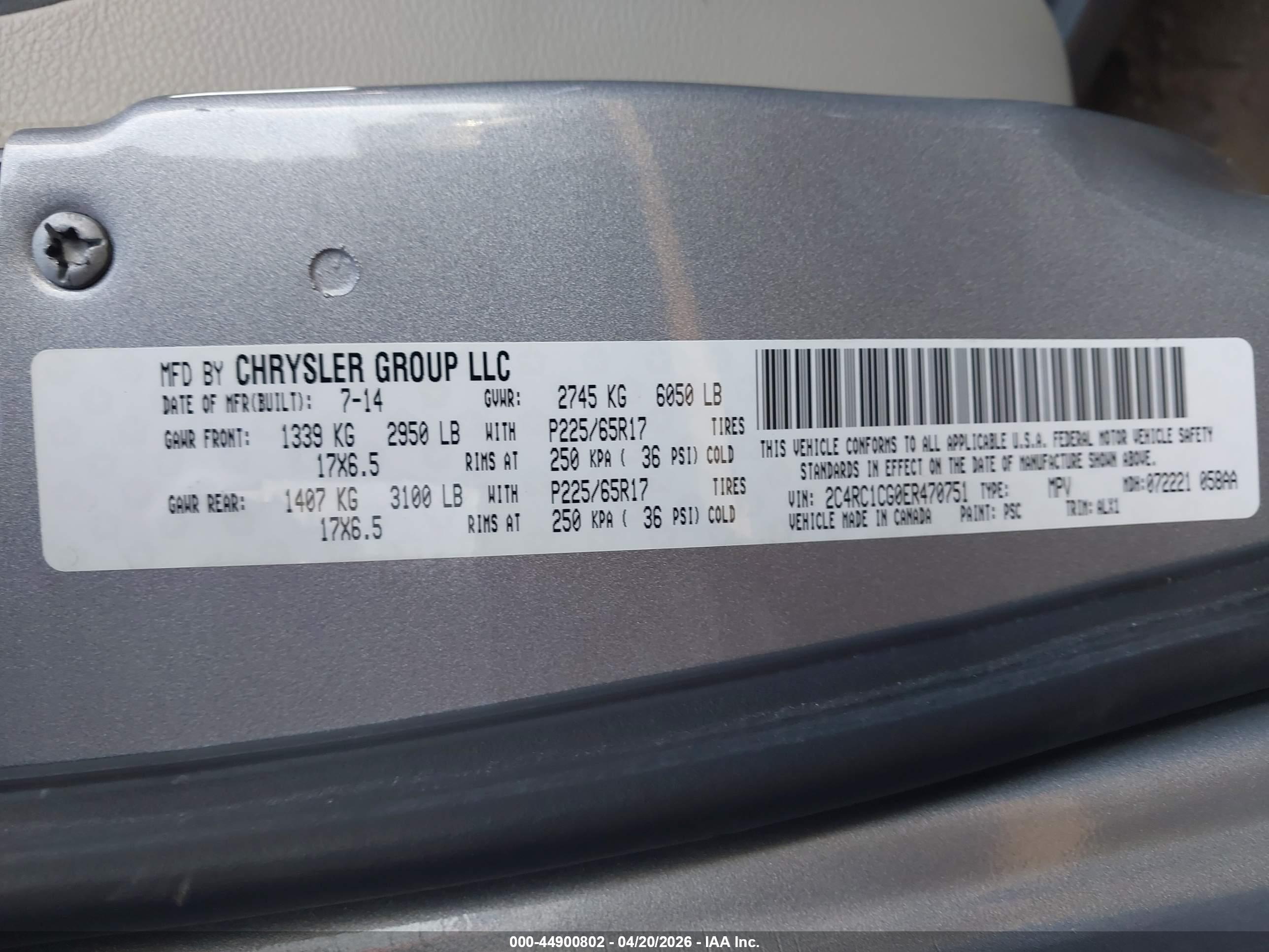 CHRYSLER TOWN image 9