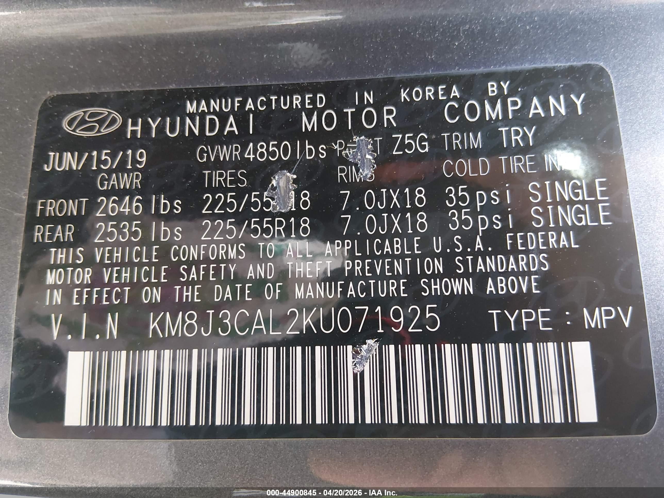 HYUNDAI TUCSON image 9