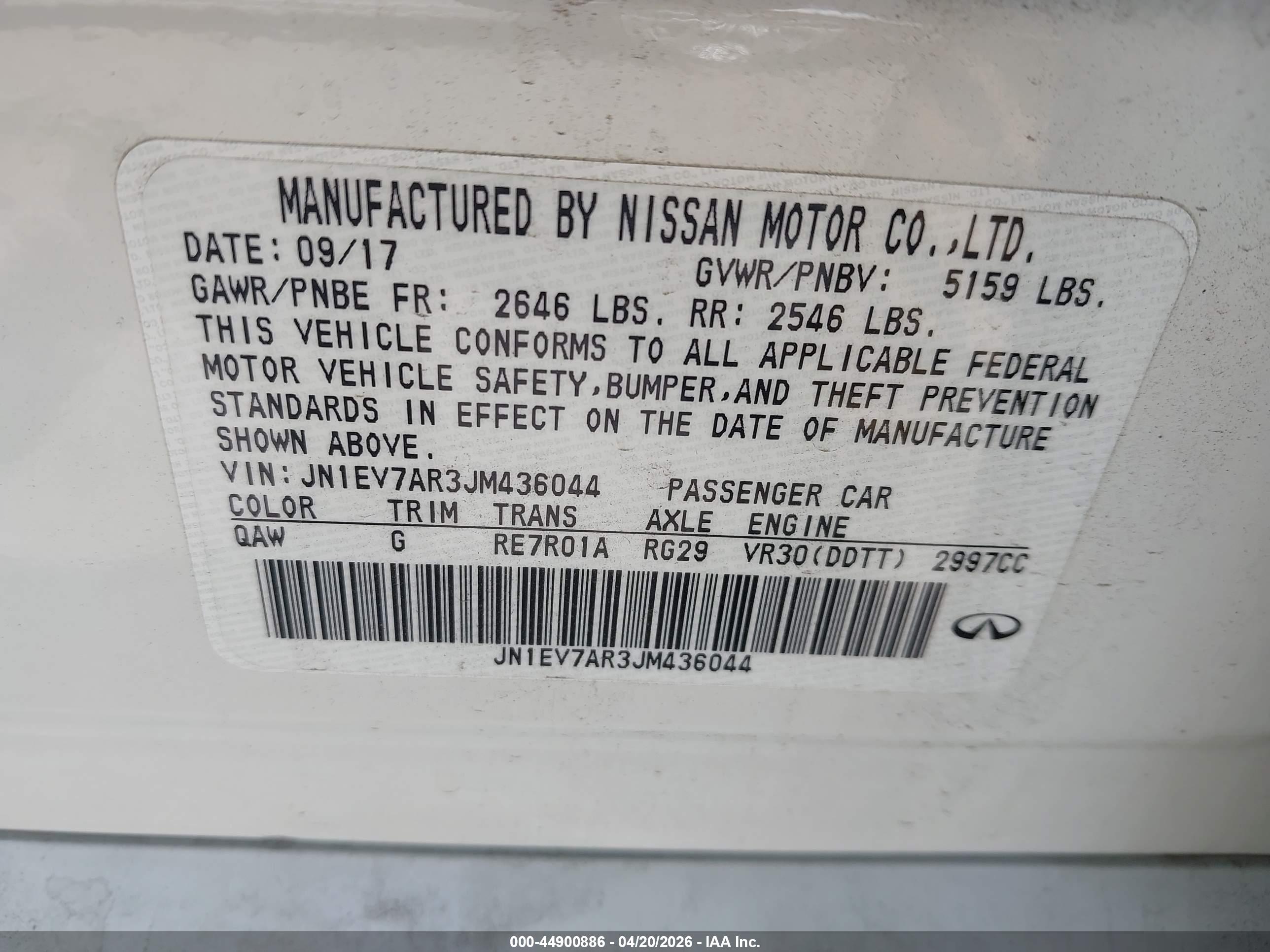 INFINITI Q50 image 9