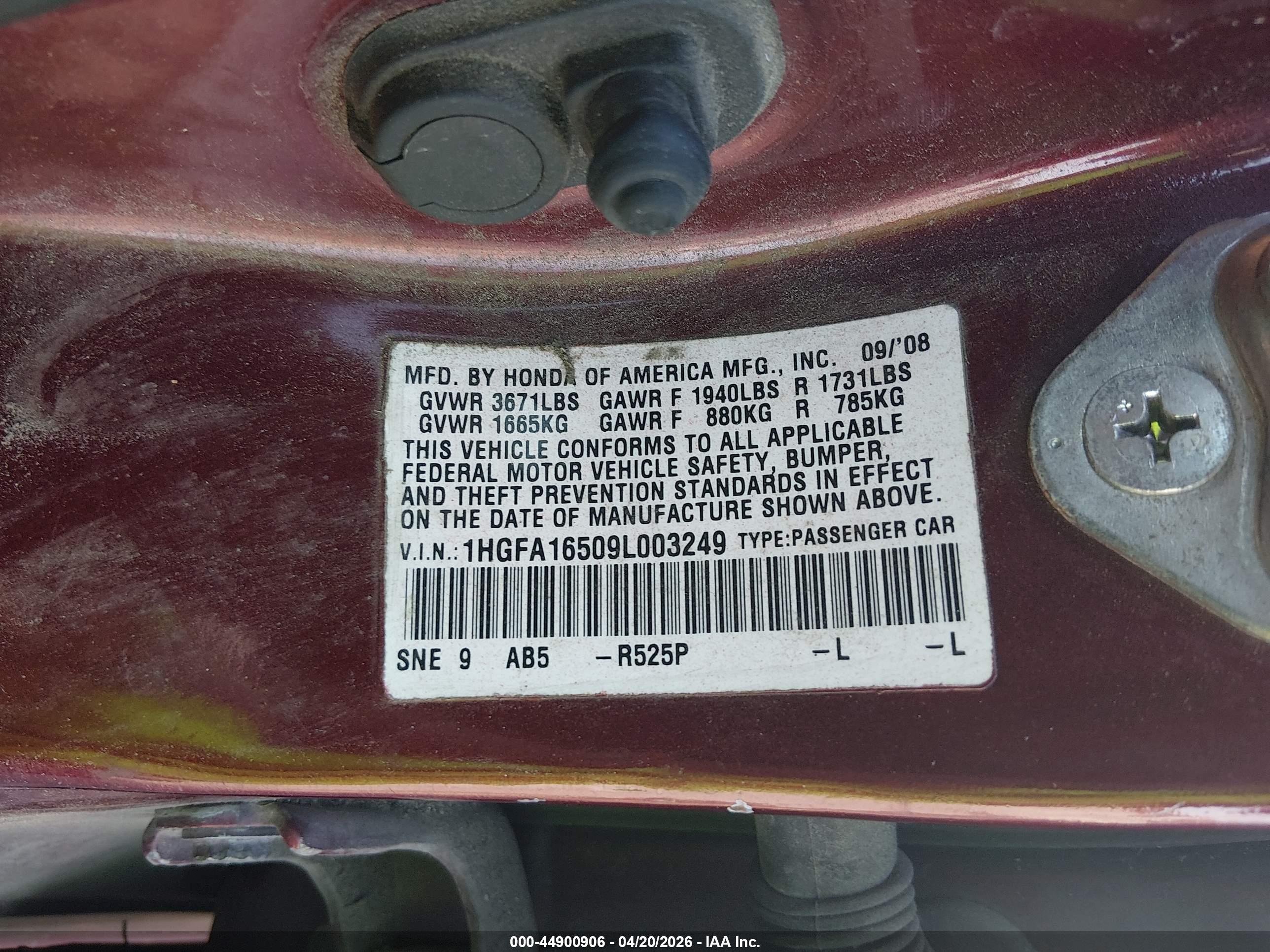 HONDA CIVIC image 9