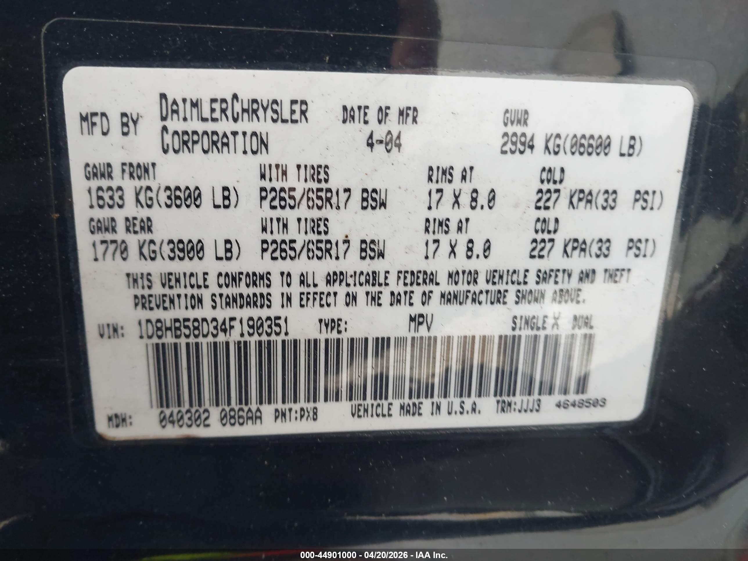 DODGE DURANGO image 9
