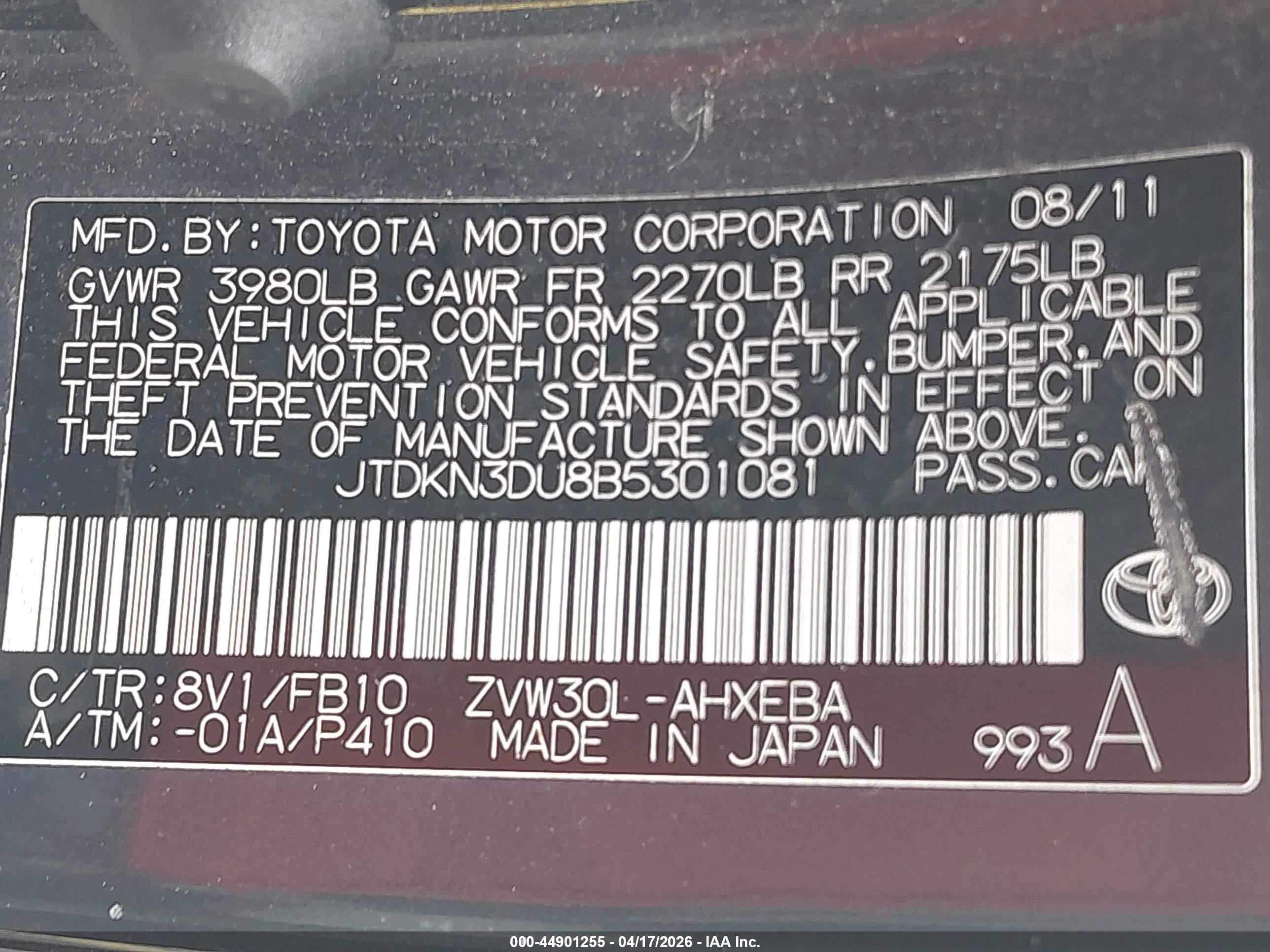 TOYOTA PRIUS image 9