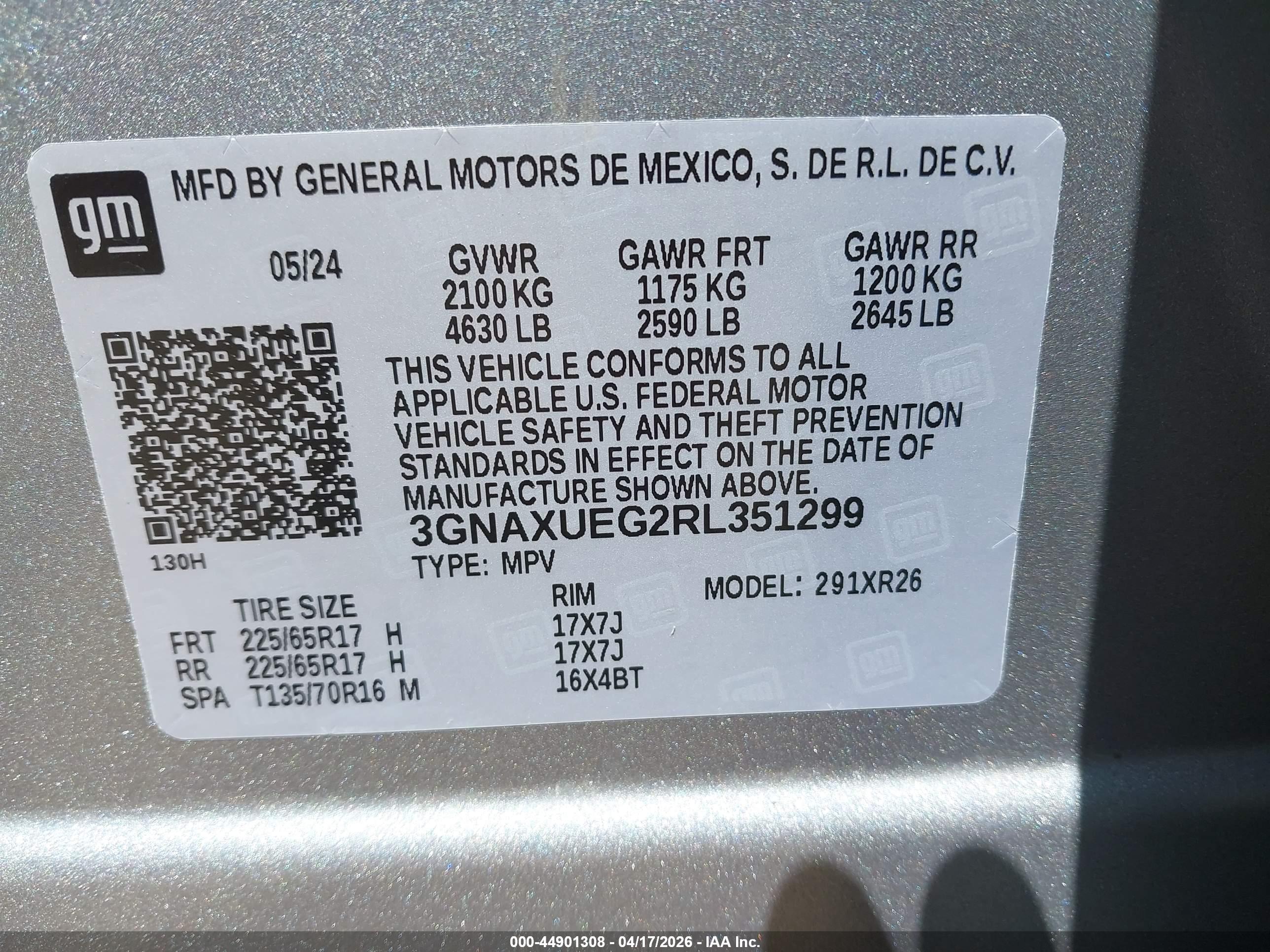 CHEVROLET EQUINOX image 9