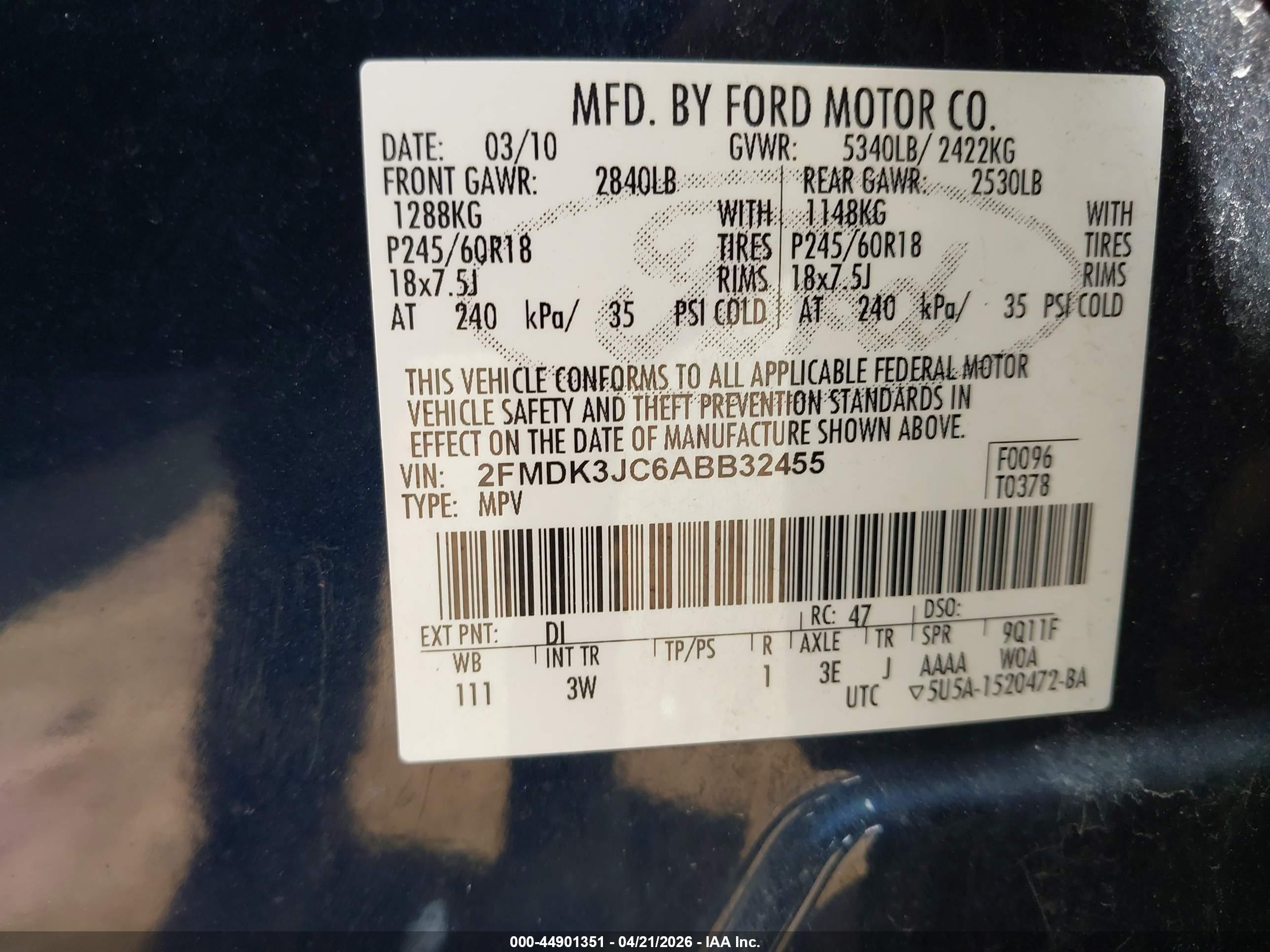 FORD EDGE image 9