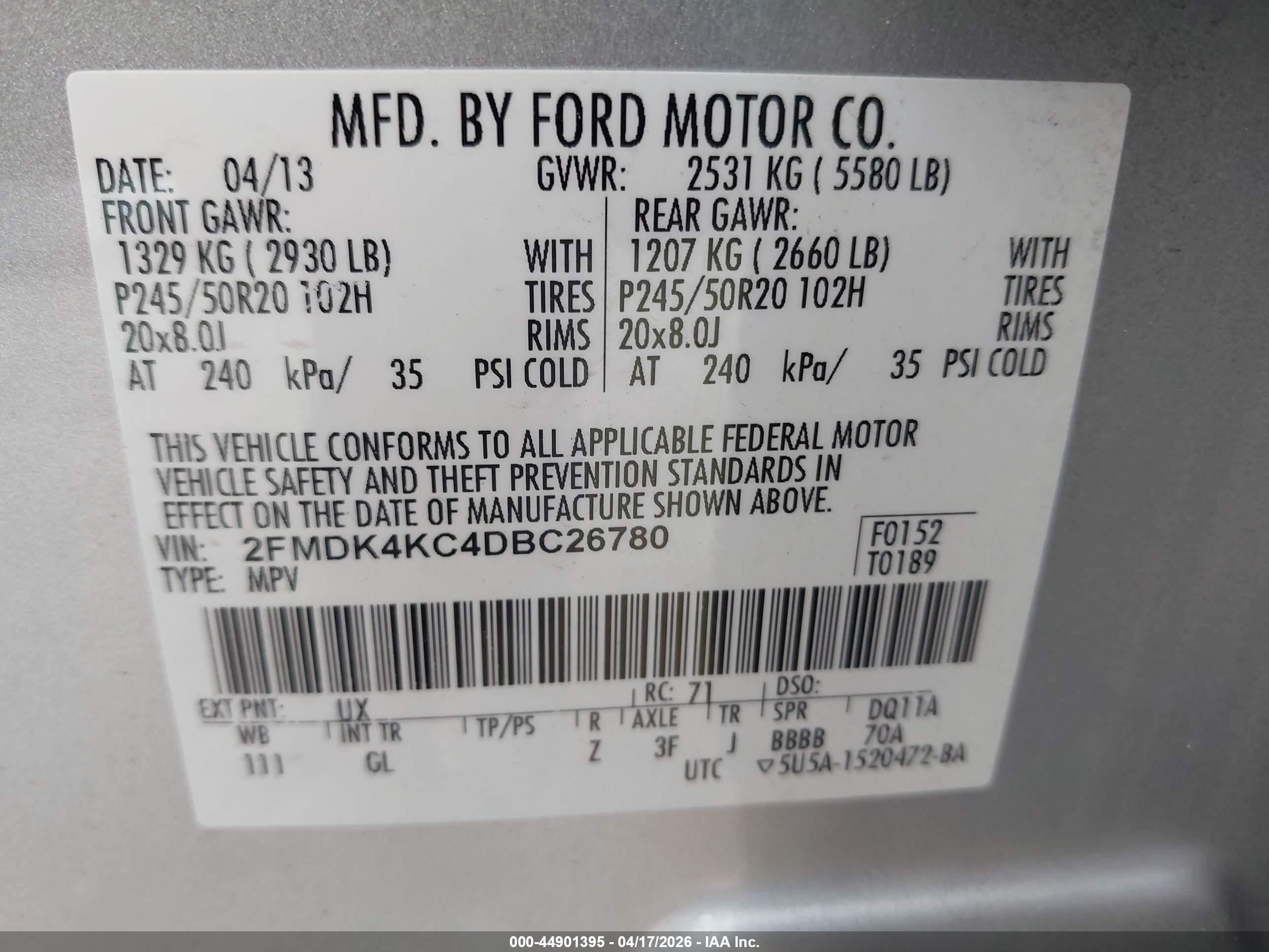 FORD EDGE image 9
