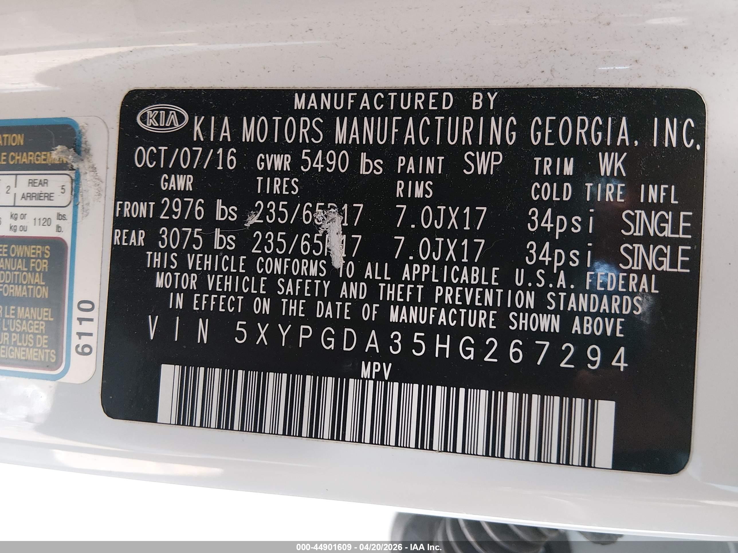 KIA SORENTO image 9