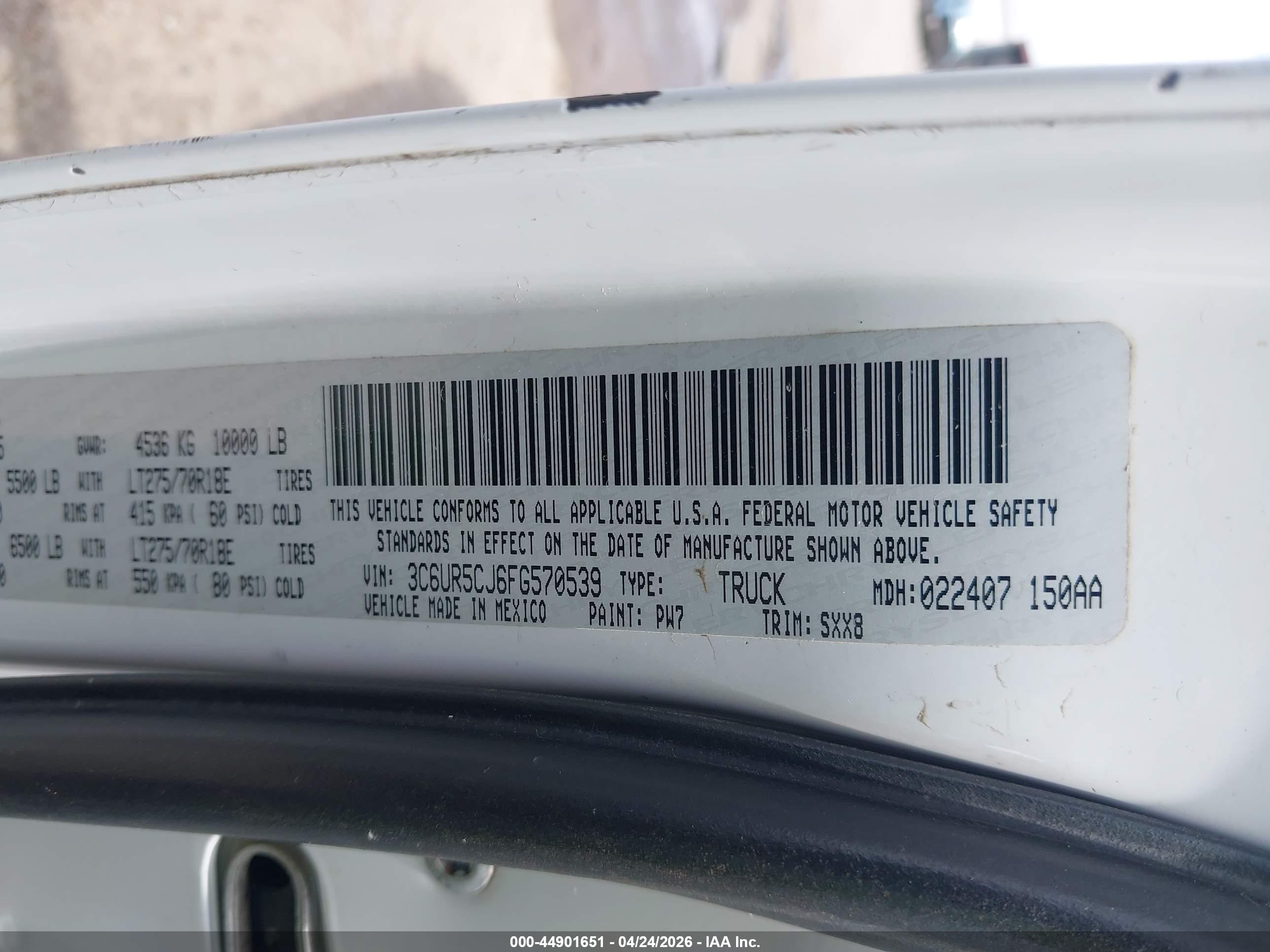 RAM 2500 image 9