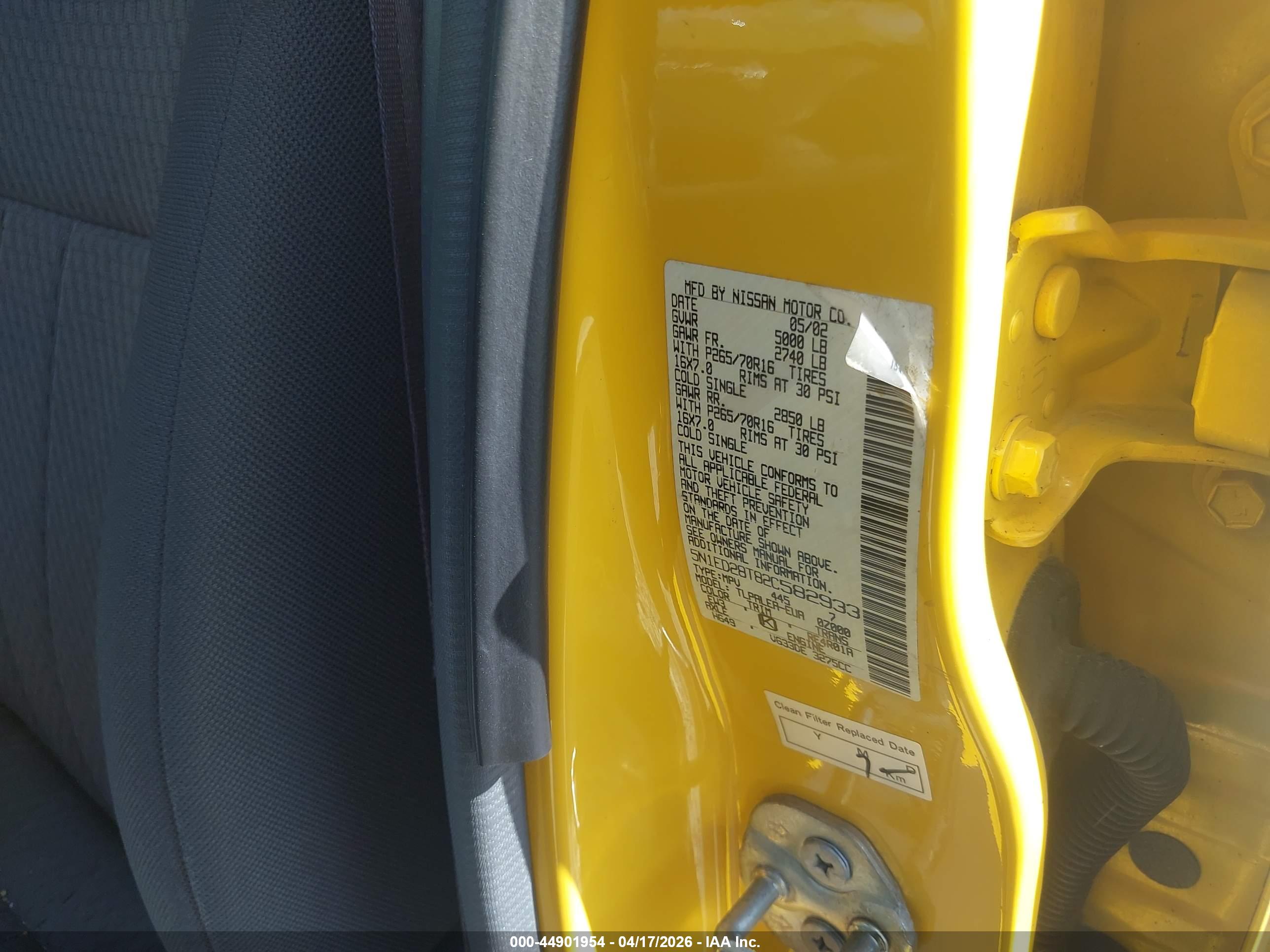 NISSAN XTERRA image 9