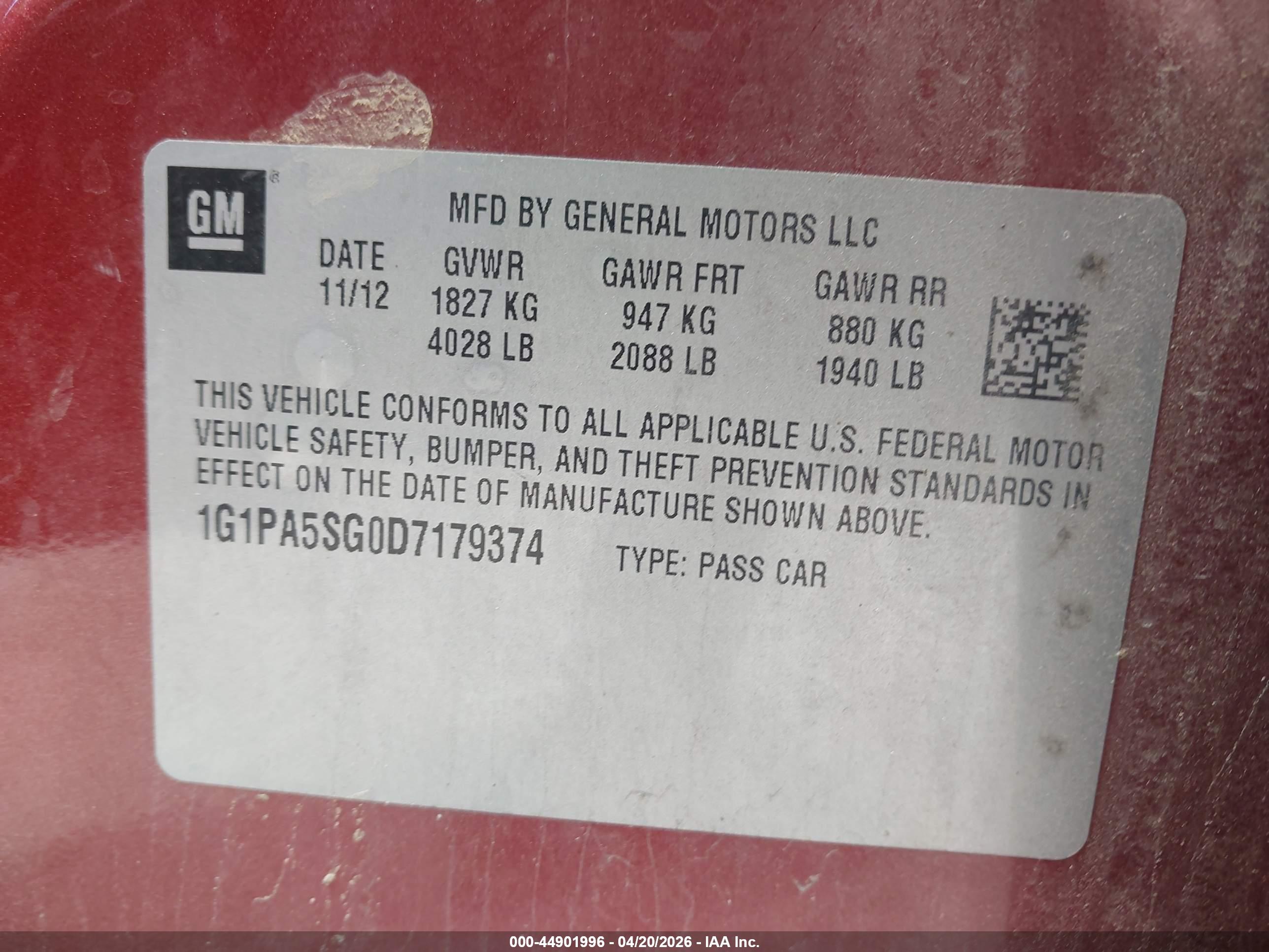 CHEVROLET CRUZE image 9