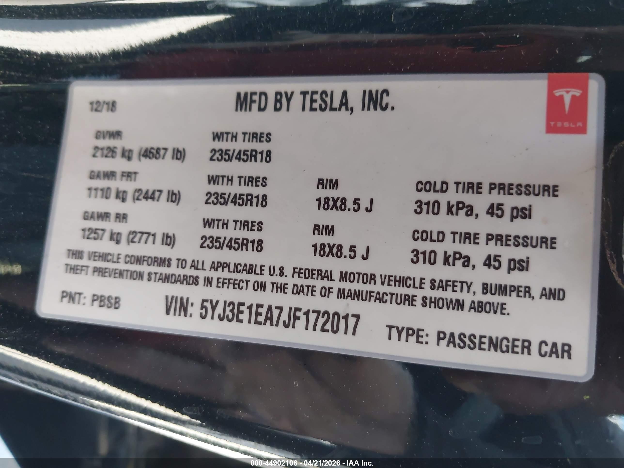 TESLA MODEL image 9
