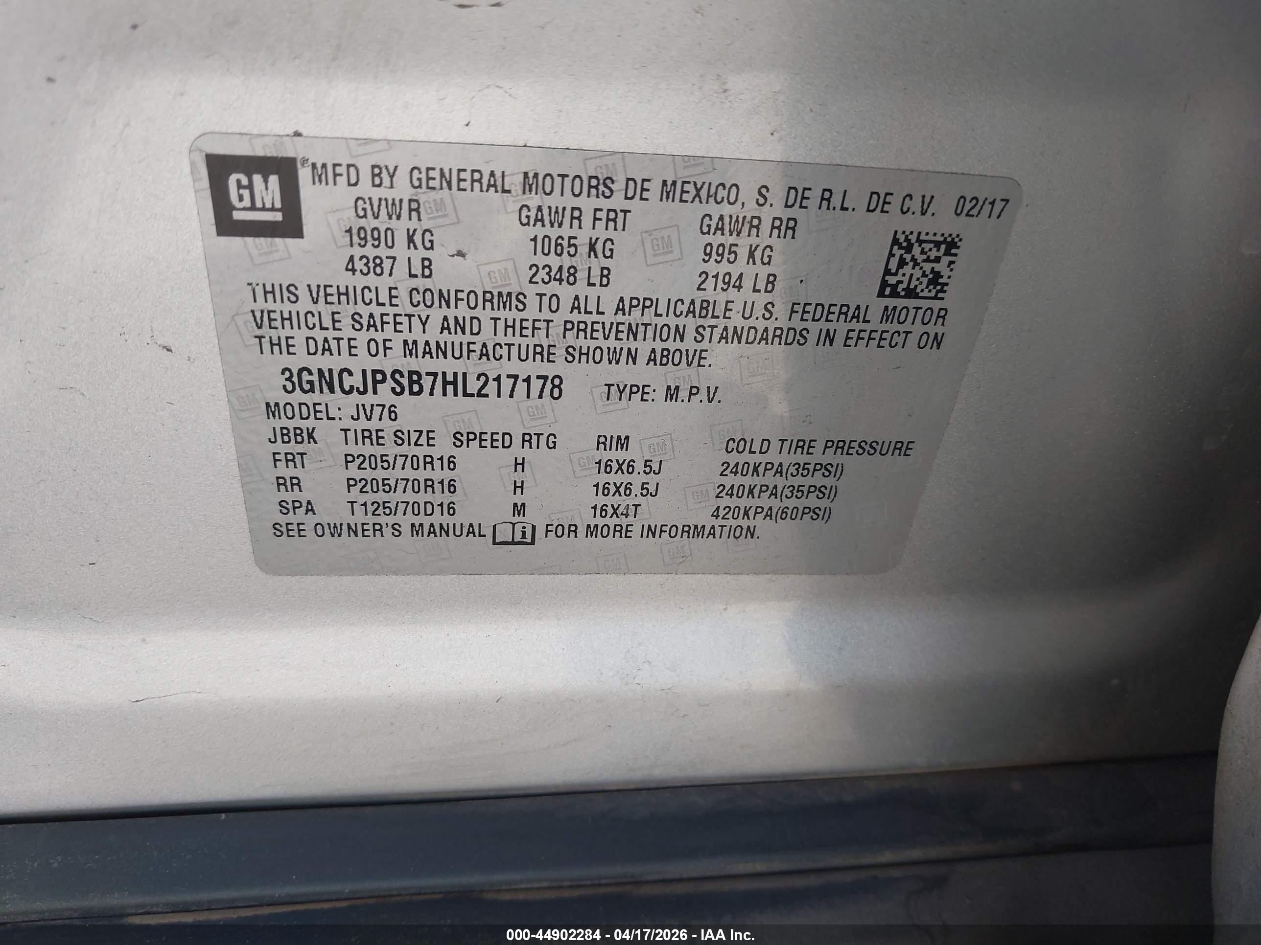 CHEVROLET TRAX image 9