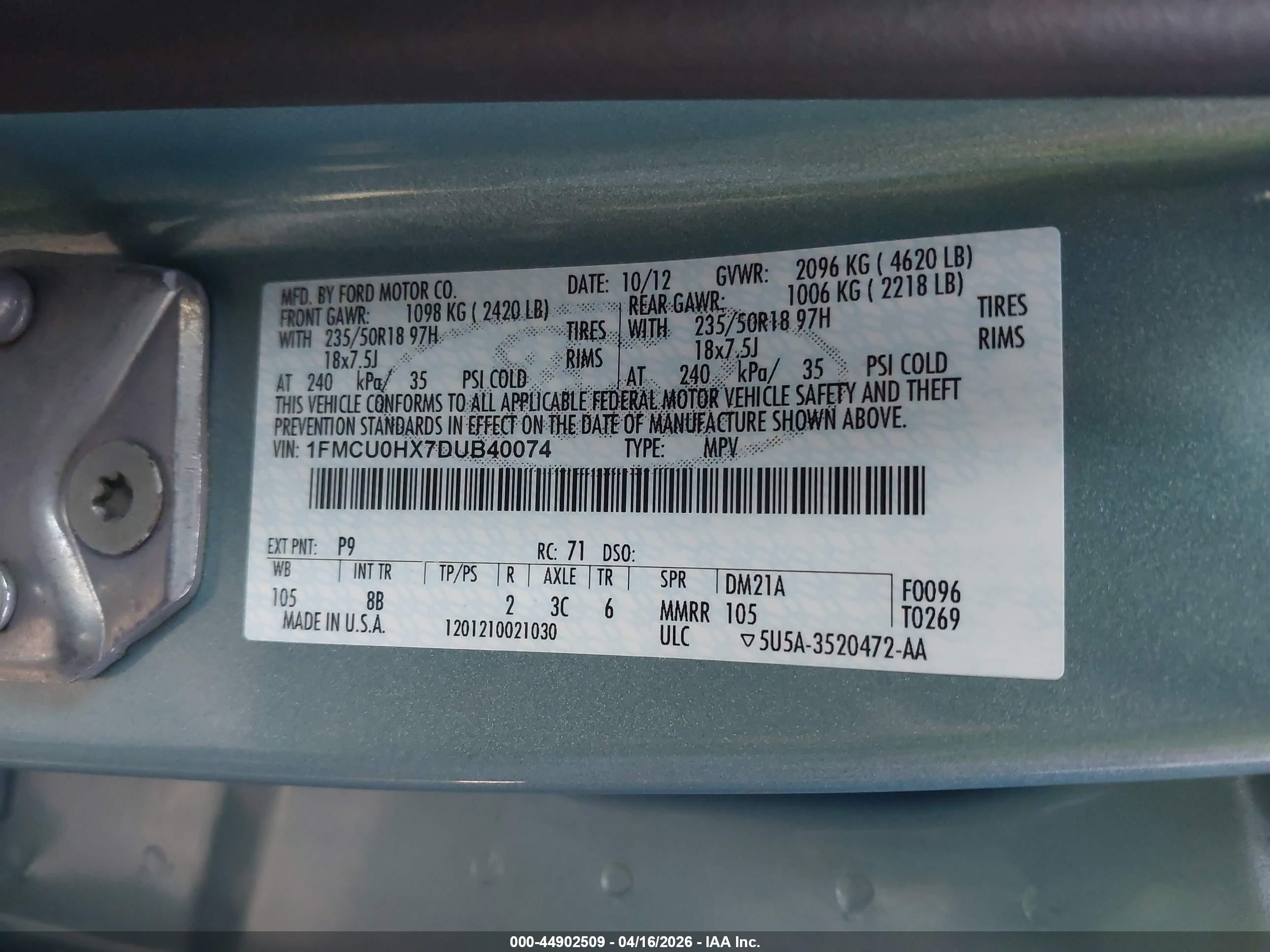 FORD ESCAPE image 9