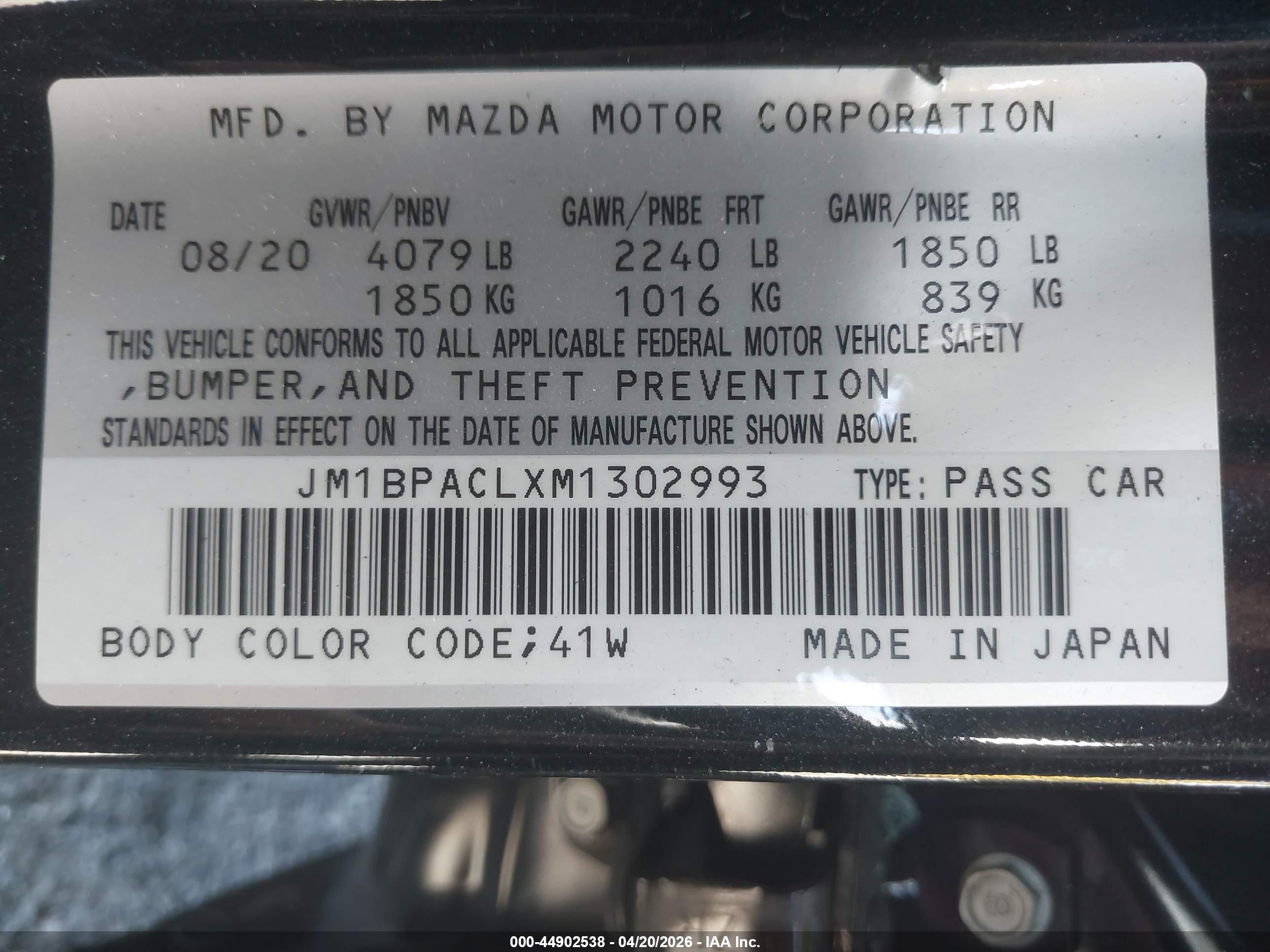 MAZDA MAZDA3 image 9