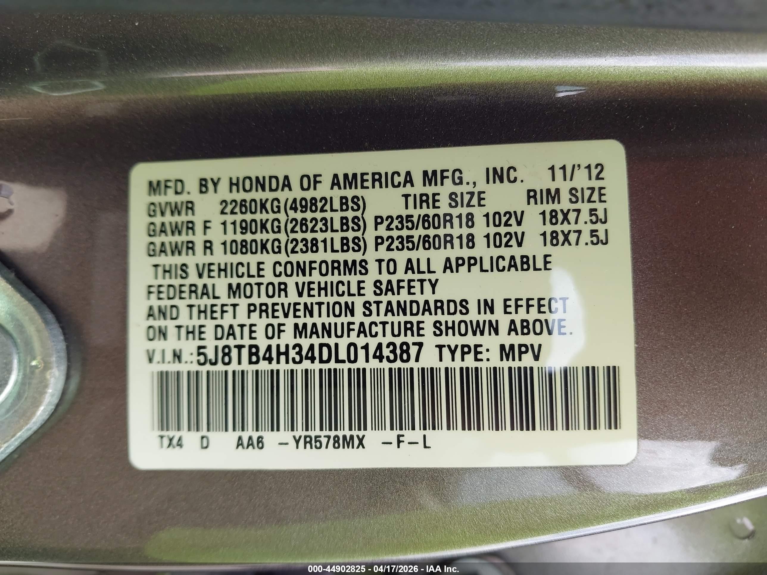 ACURA RDX image 9