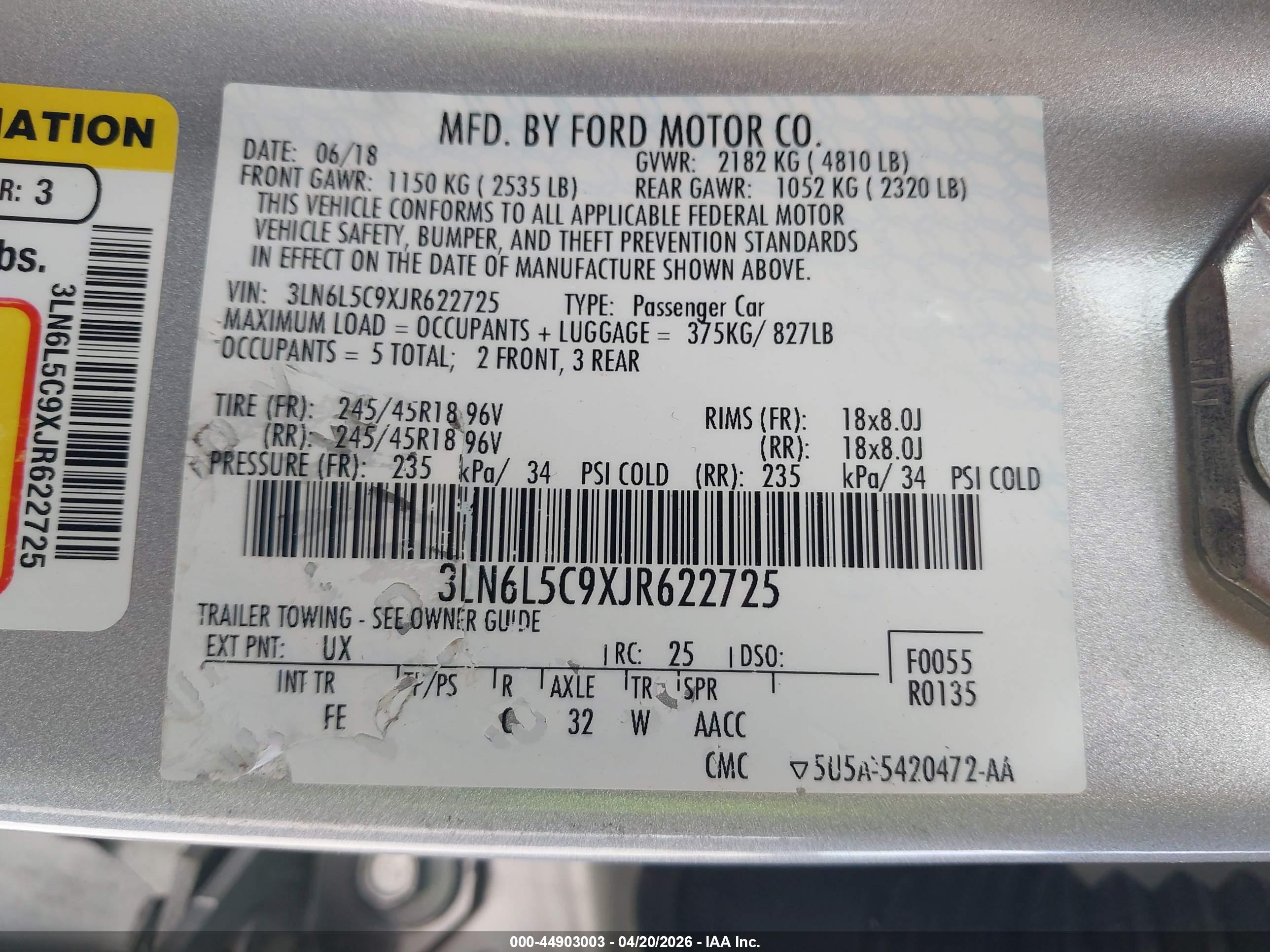 LINCOLN MKZ image 9