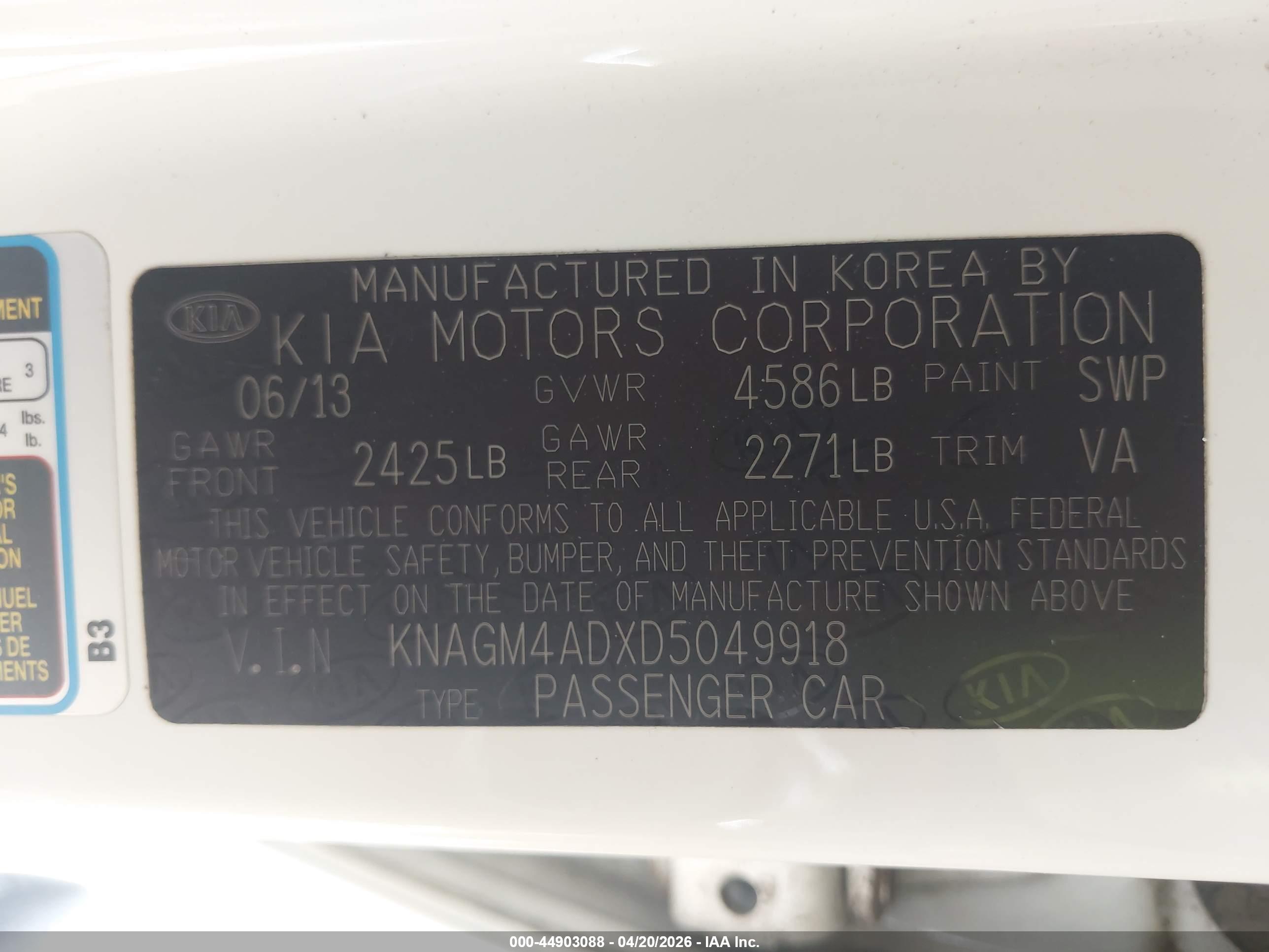 KIA OPTIMA image 9