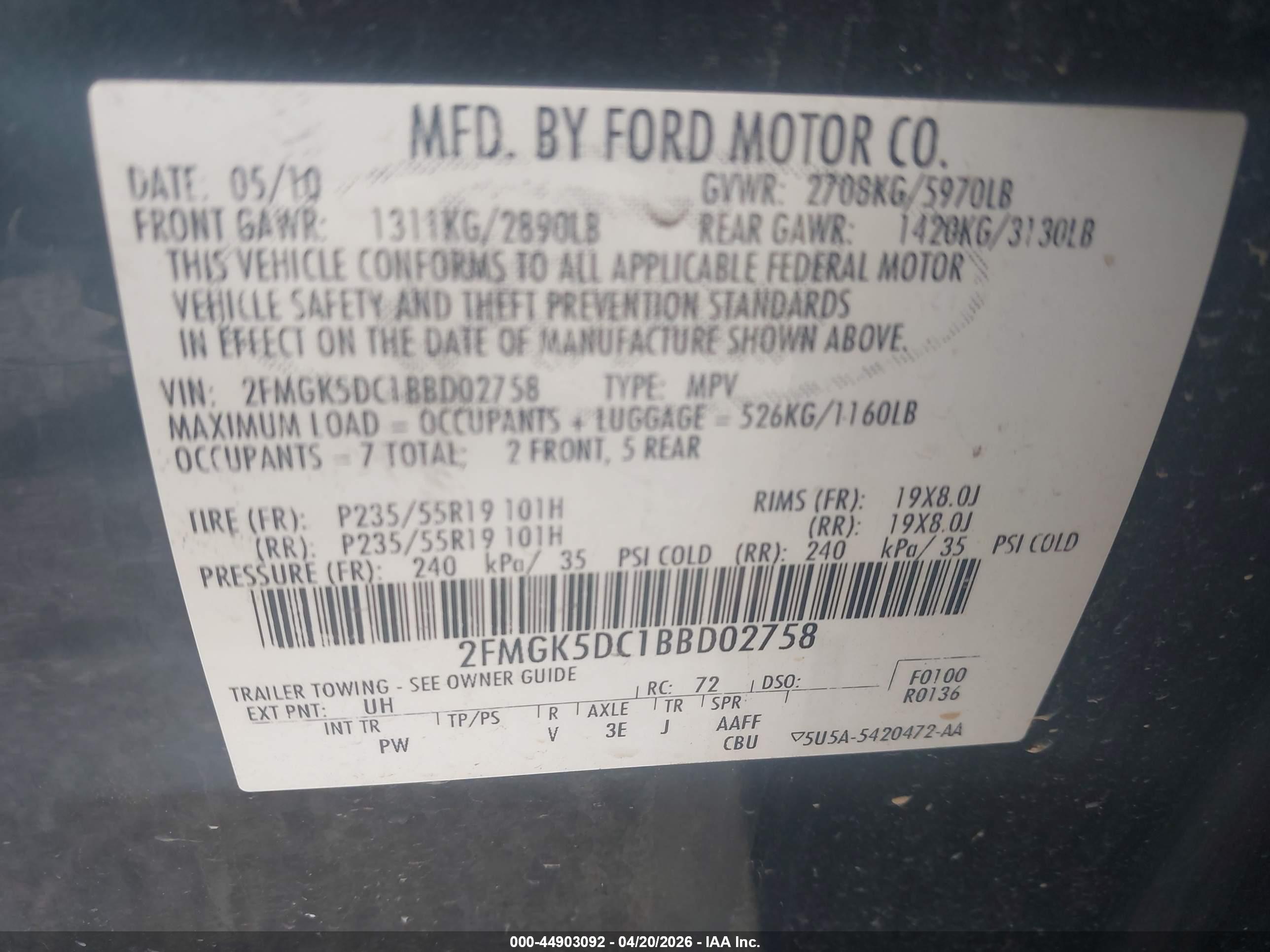 FORD FLEX image 9